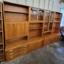 A G-Plan Fresco teak wall unit