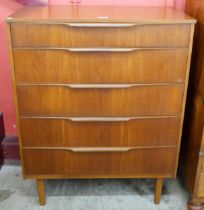 An Austin Suite teak chest of drawers