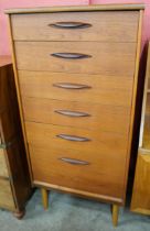 An Austin Suite teak chest of drawers