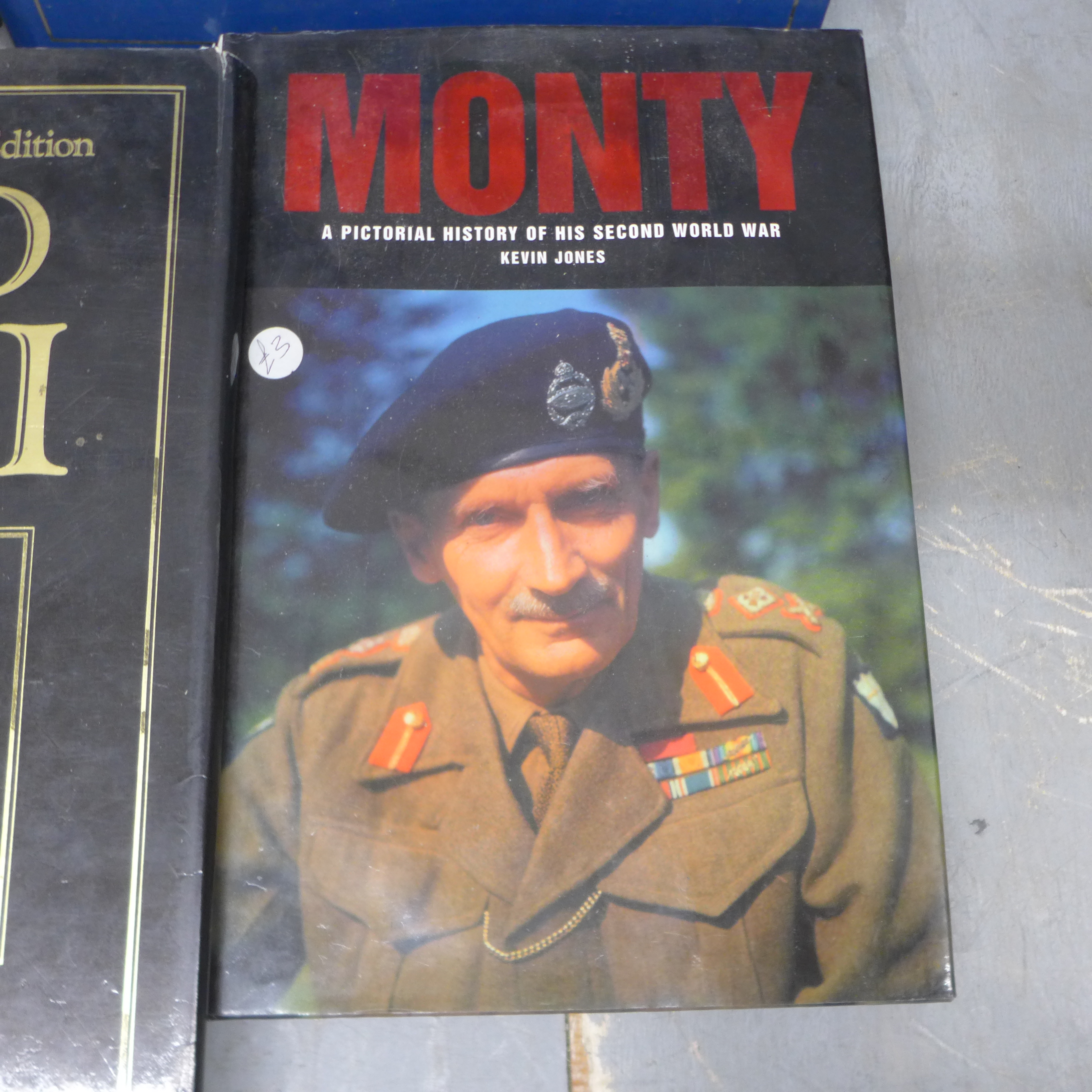 Military books, Chronological Atlas of World War, D-Day, etc, nine in total **PLEASE NOTE THIS LOT - Image 2 of 11