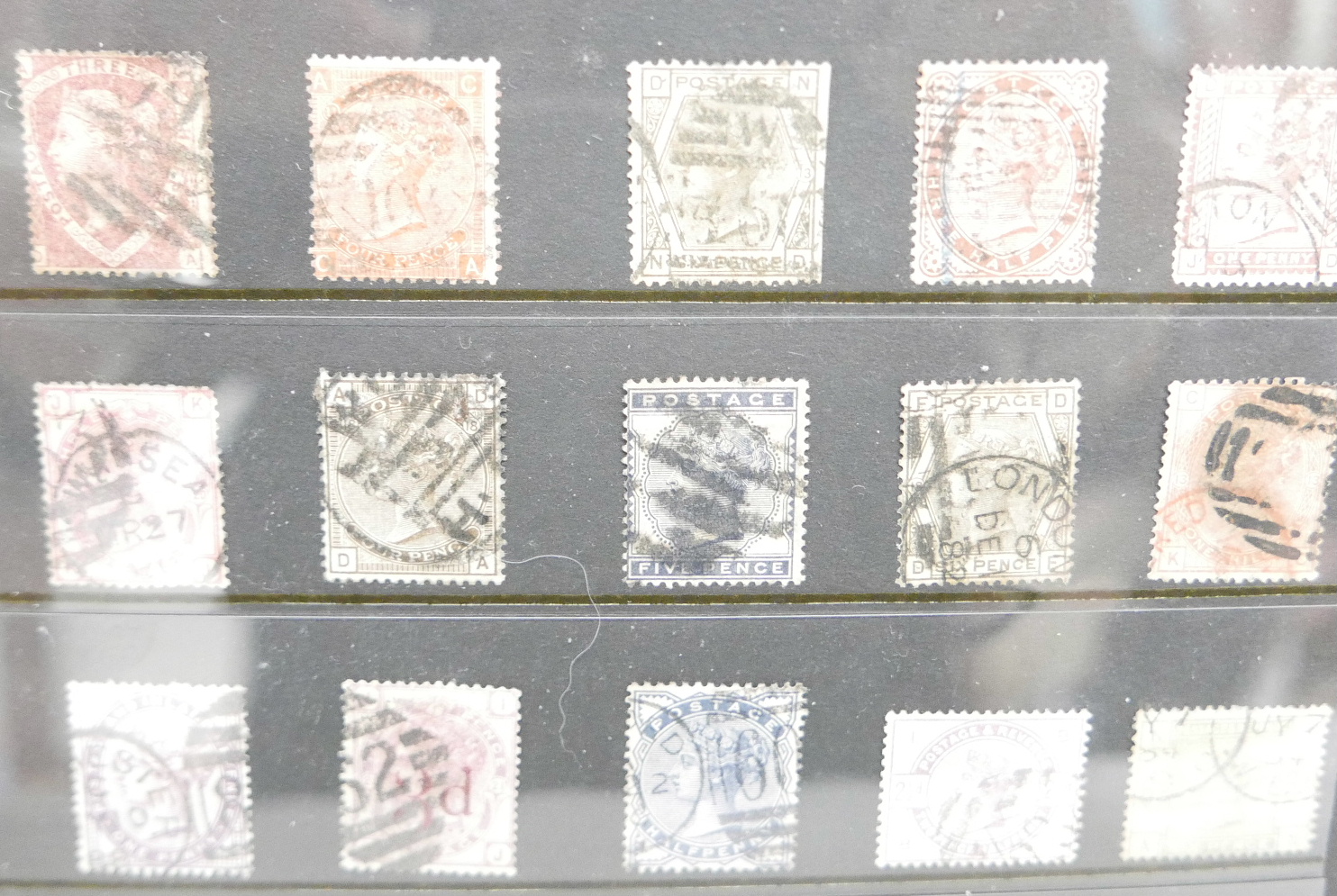 A stock sheet of GB Queen Victoria stamps - Image 2 of 2