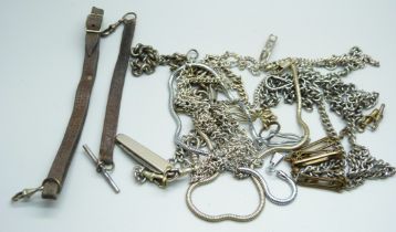 A collection of Albert chains