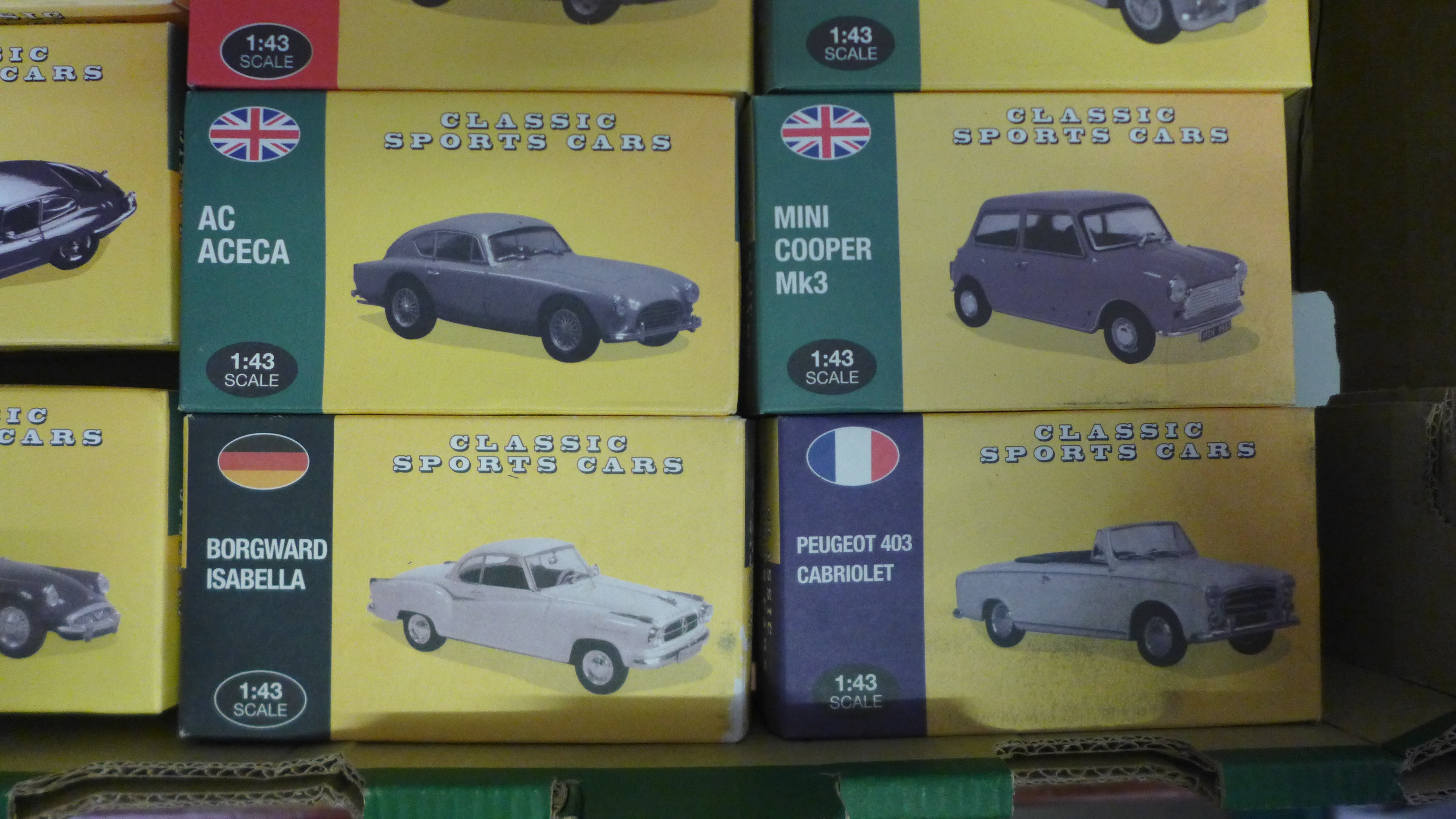 Eighteen Atlas Classic sports cars, boxed - Image 4 of 5