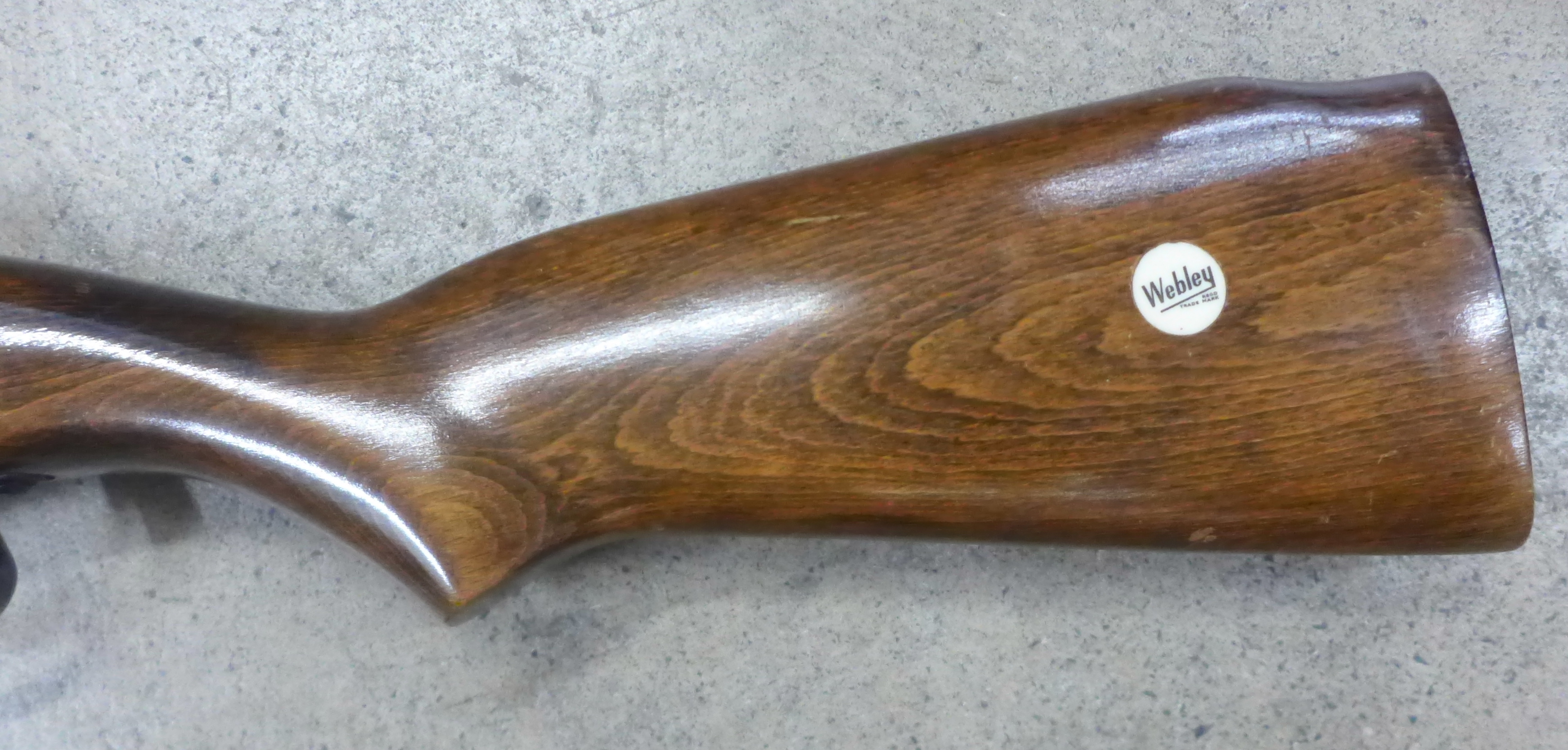 A Webley Falcon .177 air rifle - Image 2 of 9