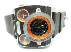 A large Diesel 'Only The Brave' fashion wristwatch