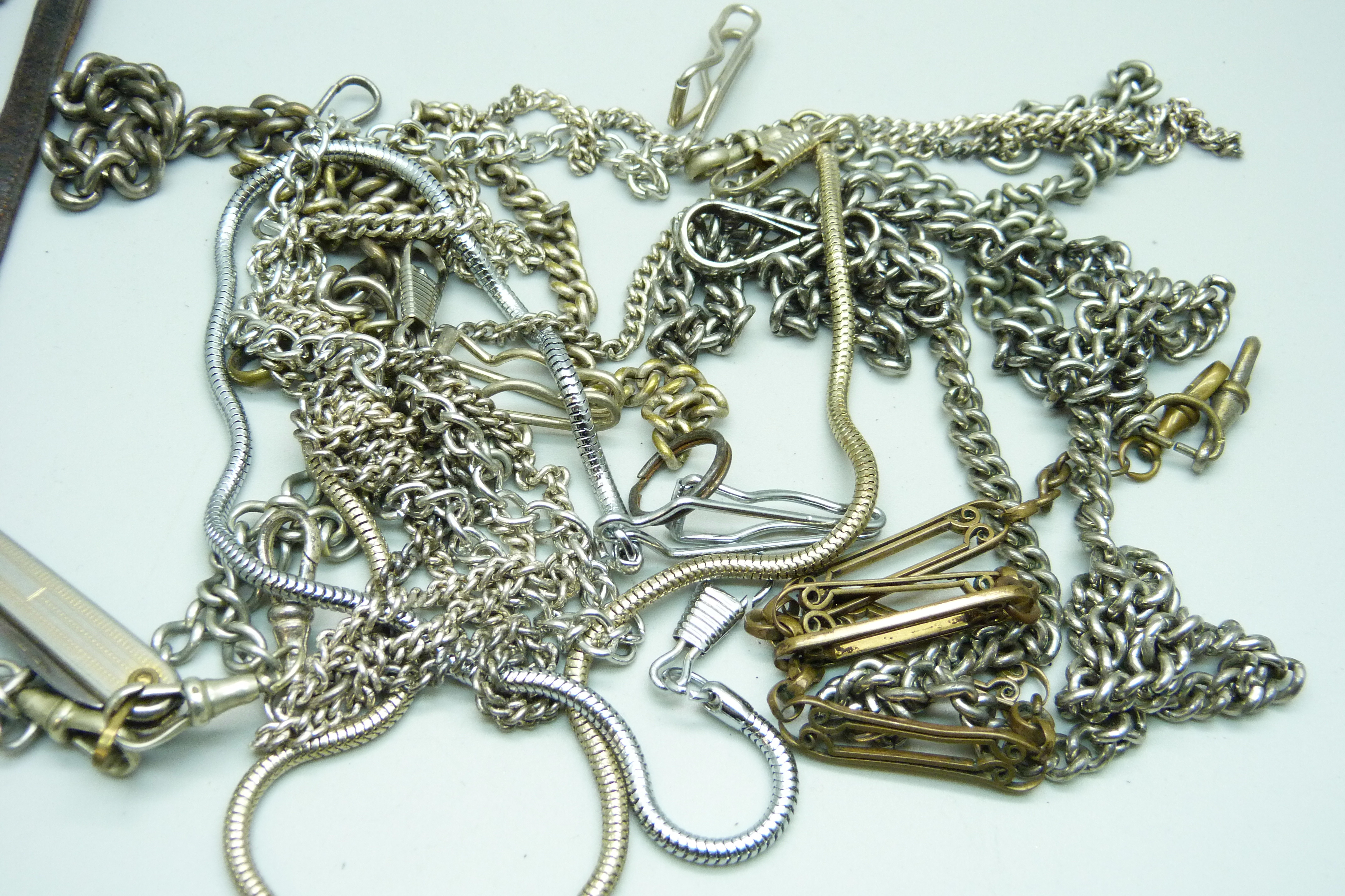 A collection of Albert chains - Image 2 of 3