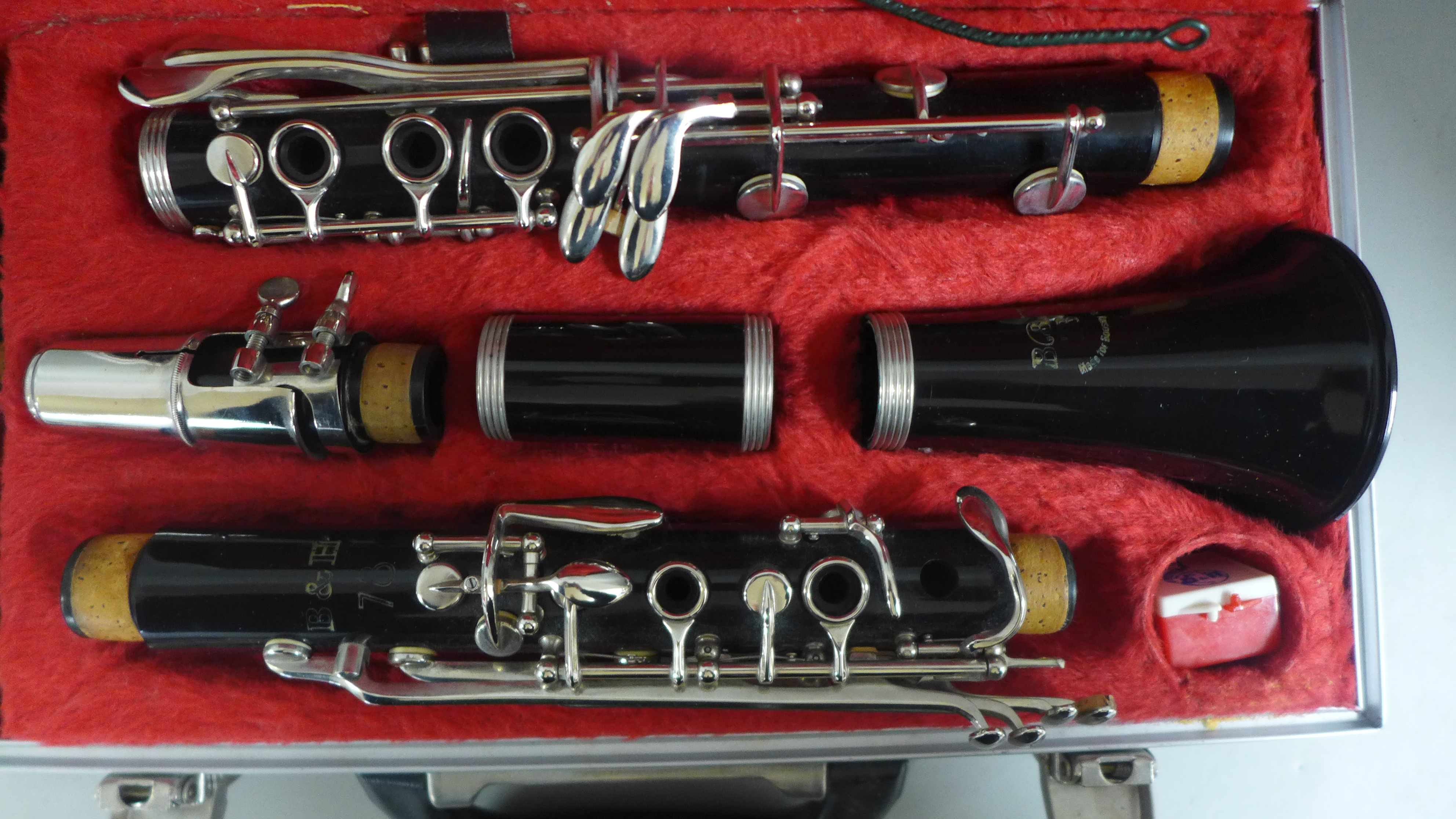 A Boosey & Hawkes 78 clarinet, cased - Image 2 of 2