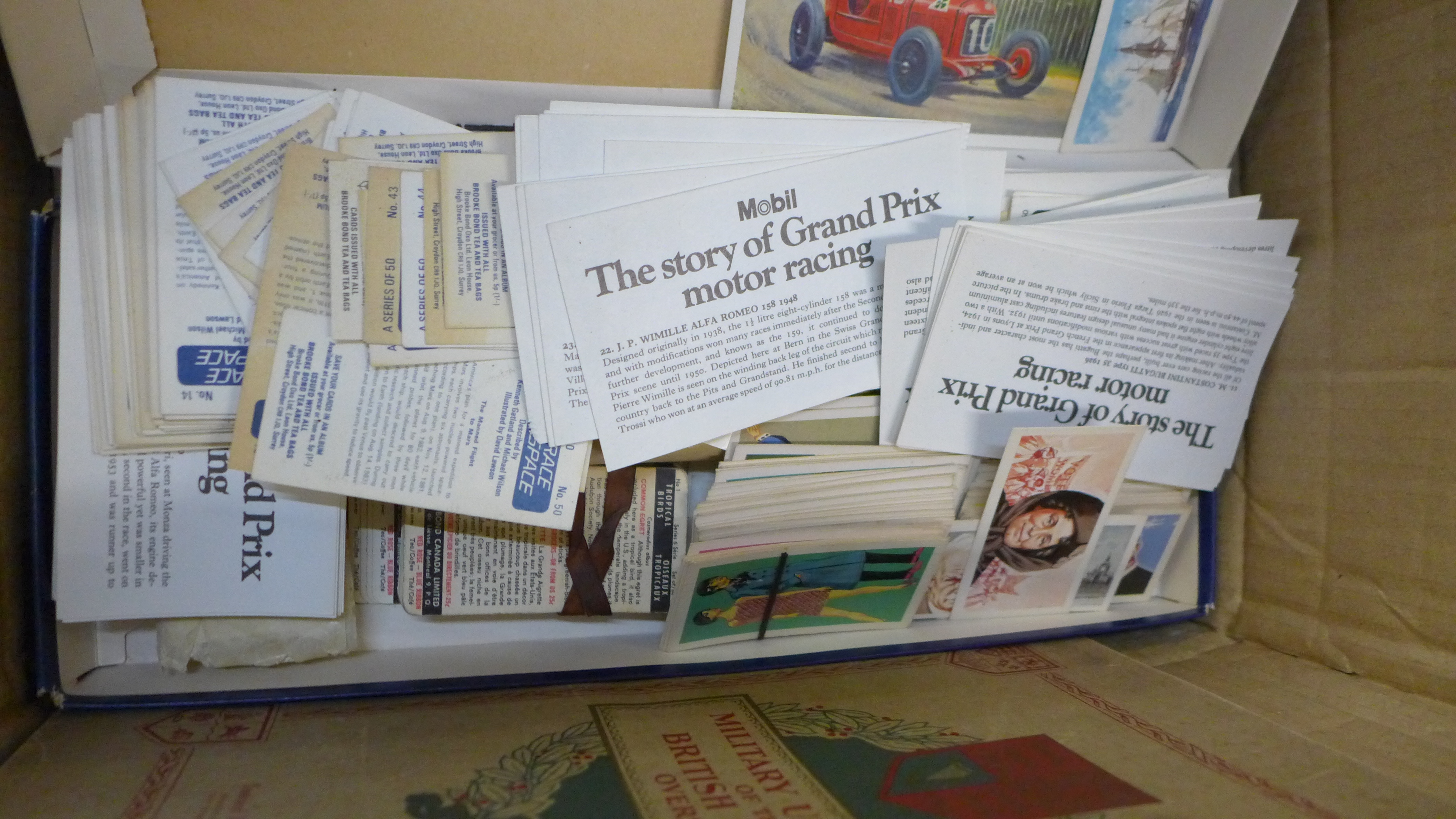 A collection of matchboxes, beer mats and tea cards, also a collection of petrol station cards, some - Image 3 of 6