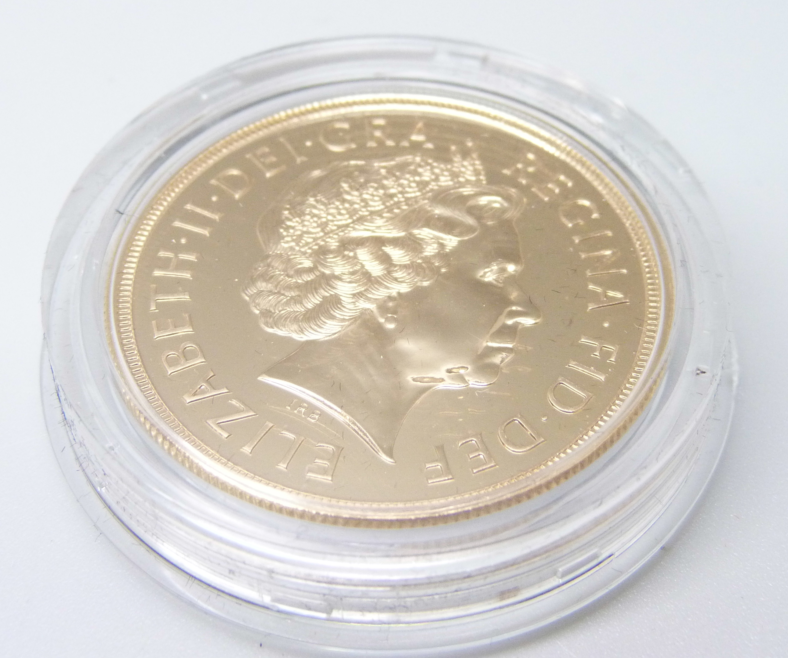 The Royal Mint The Sovereign Collection The Five-Sovereign Piece 2014, No. 0158 - Image 3 of 5