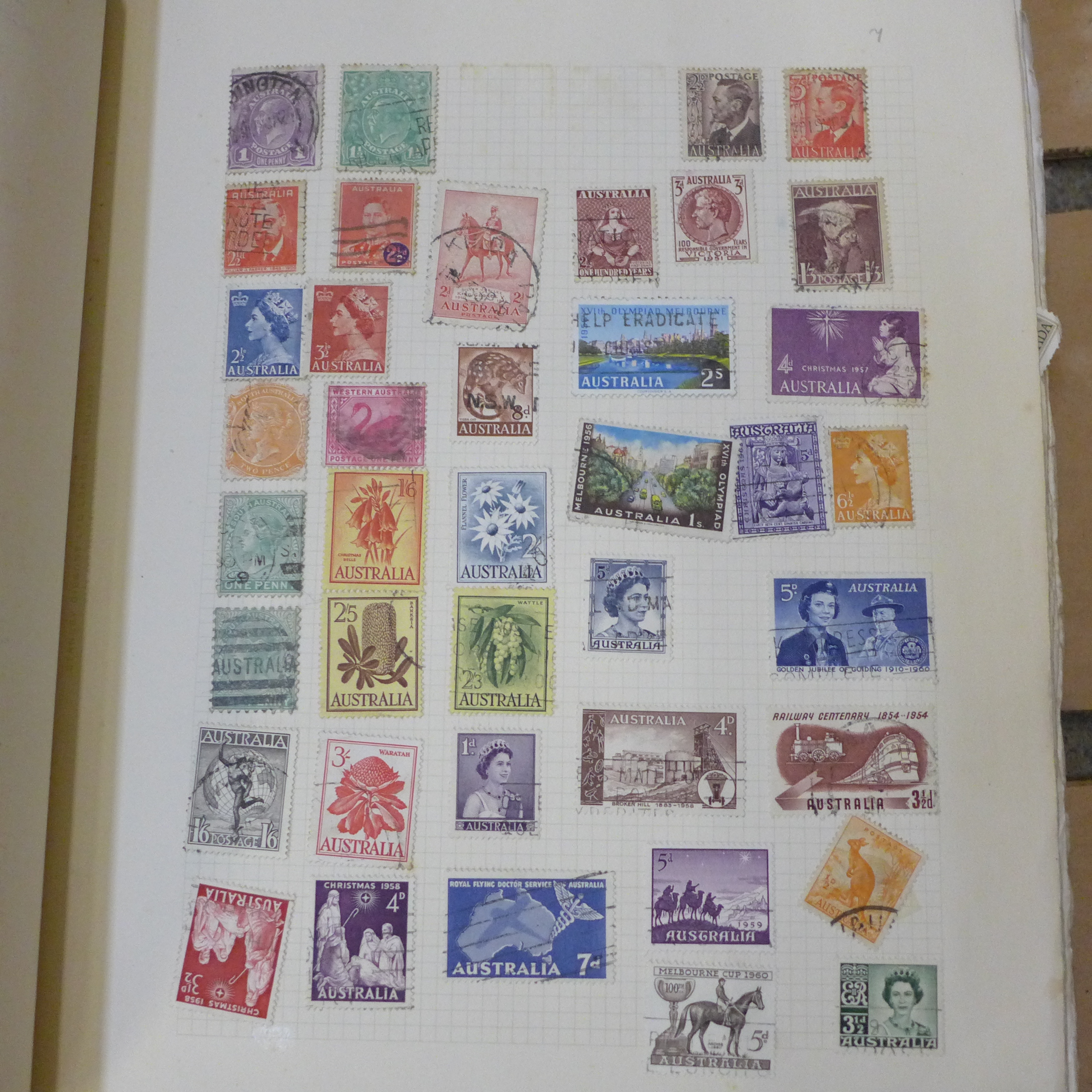 A collection of stamps in albums and some first day covers - Image 15 of 19