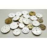 Pocket watch movements