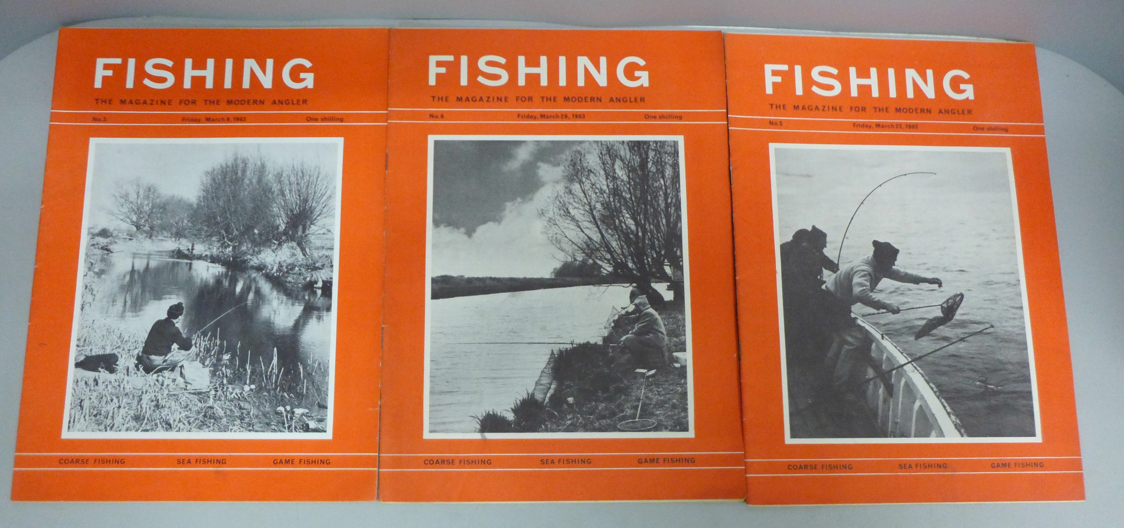 A First Edition of The Angler's Mail Newspaper, Thurs 11 June 1964 and six Editions of Fishing Fri - Image 6 of 7