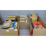 Three boxes of mid 20th century and later childrens books **PLEASE NOTE THIS LOT IS NOT ELIGIBLE FOR