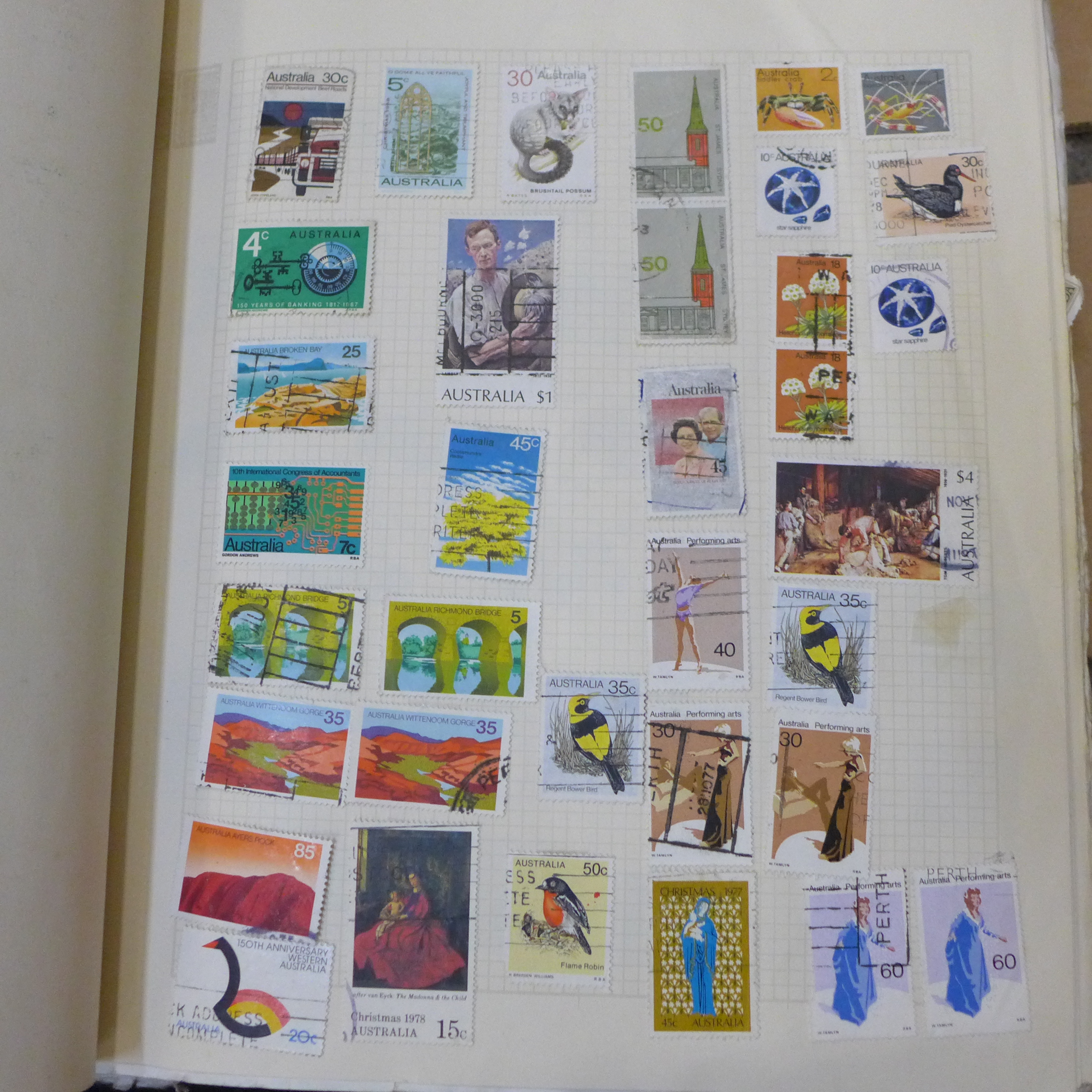 A collection of stamps in albums and some first day covers - Image 16 of 19