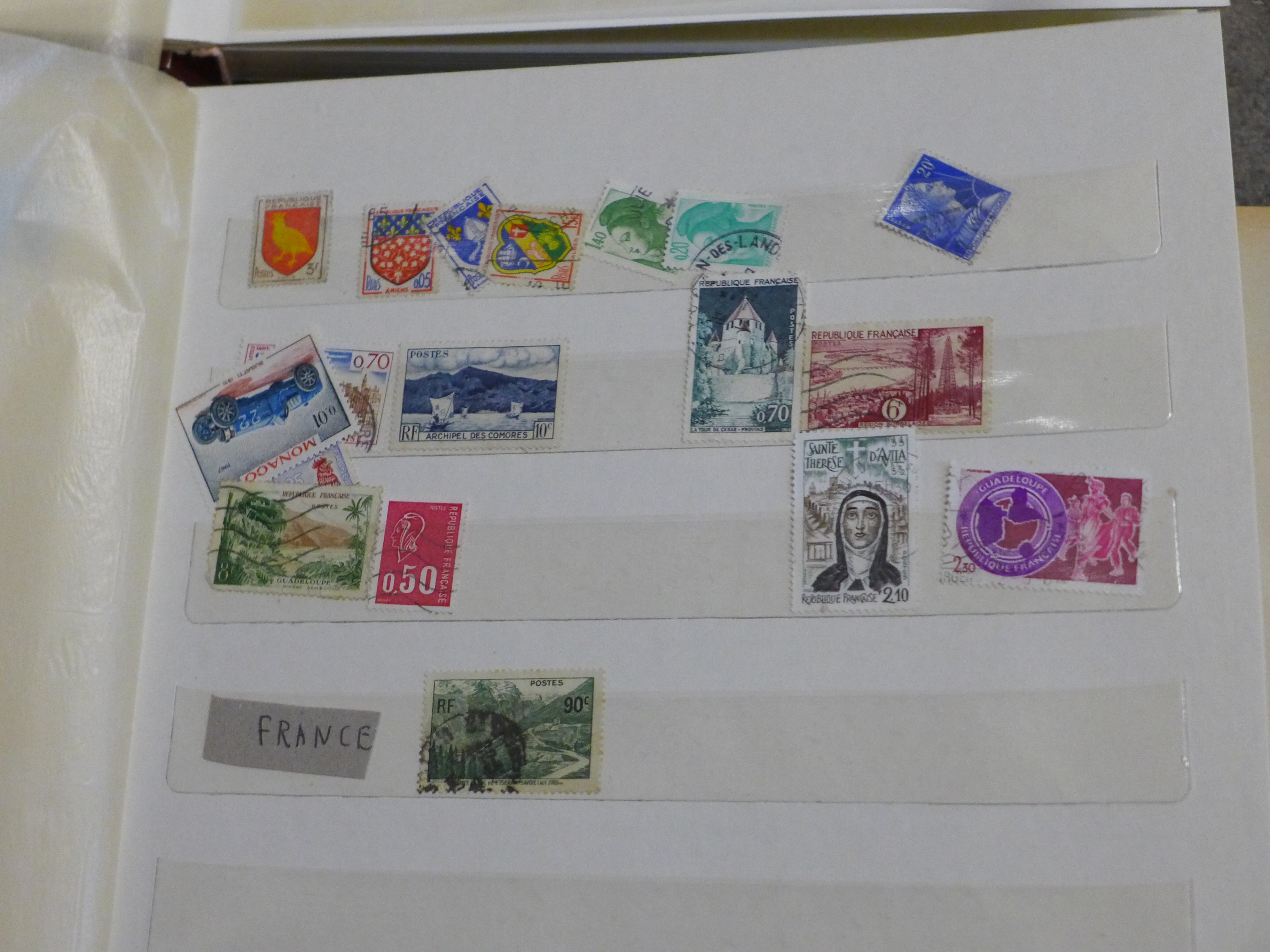 A collection of stamp albums and first day covers including 'Birds & Flowers of the 50 States', - Image 3 of 9