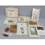 Victorian and later greetings cards