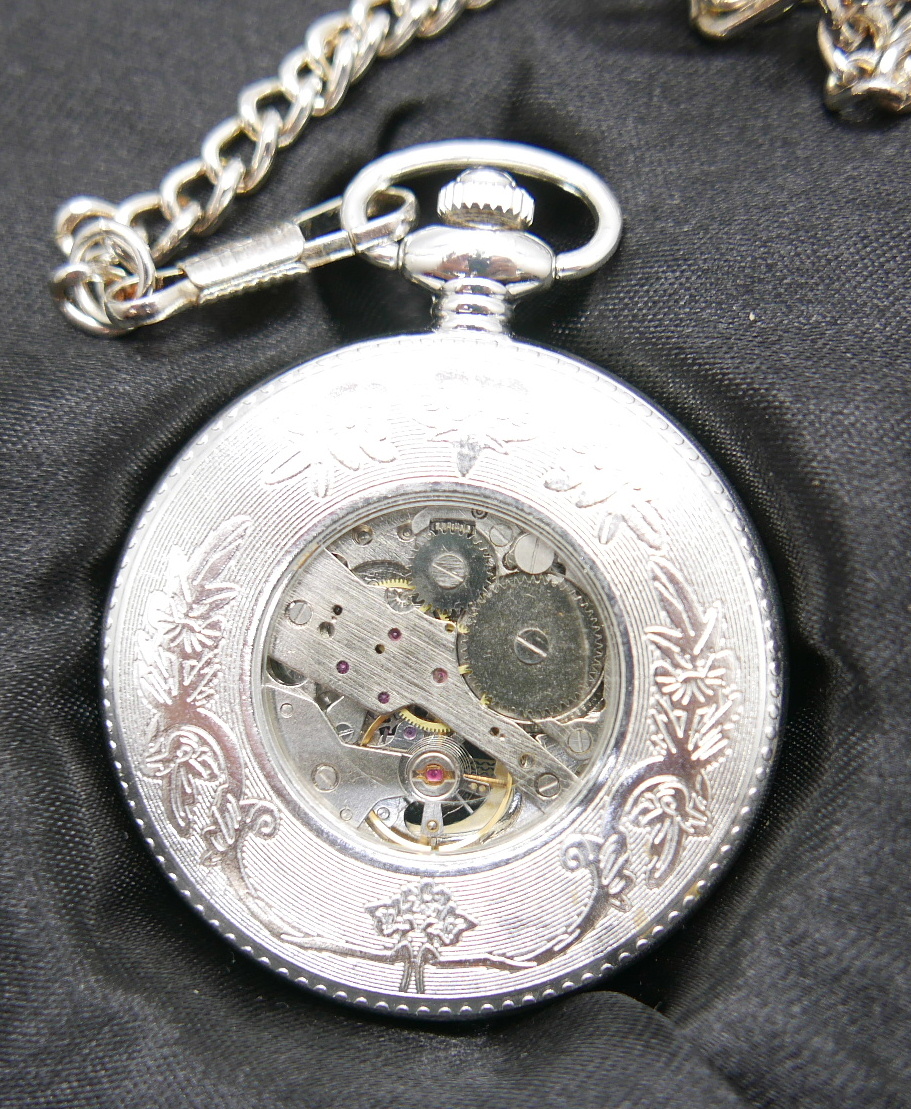 Thirty-five Atlas pocket watches including Heritage, Stobart, Glory of Steam and display case - Image 7 of 10