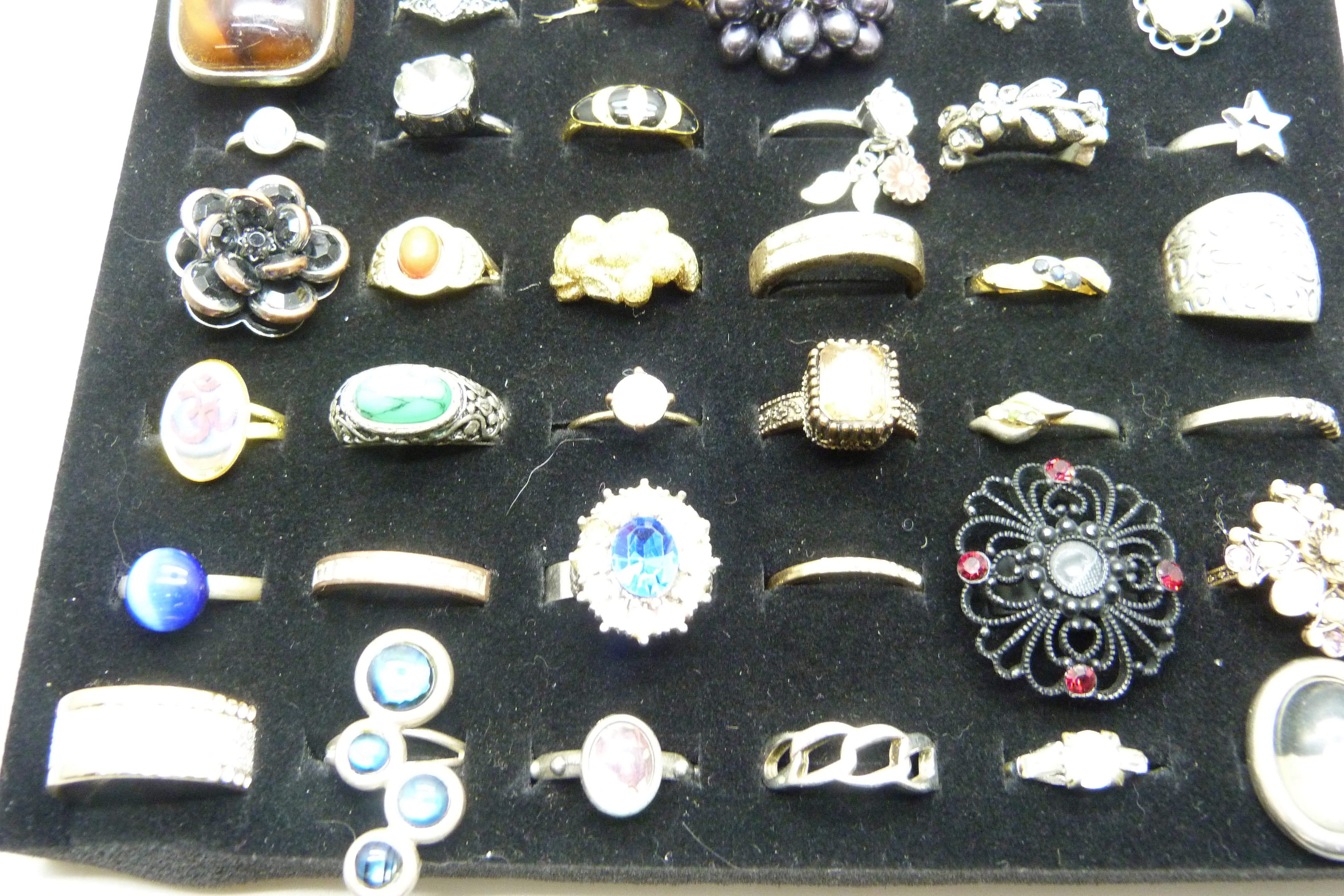 Thirty-six dress rings - Image 2 of 3