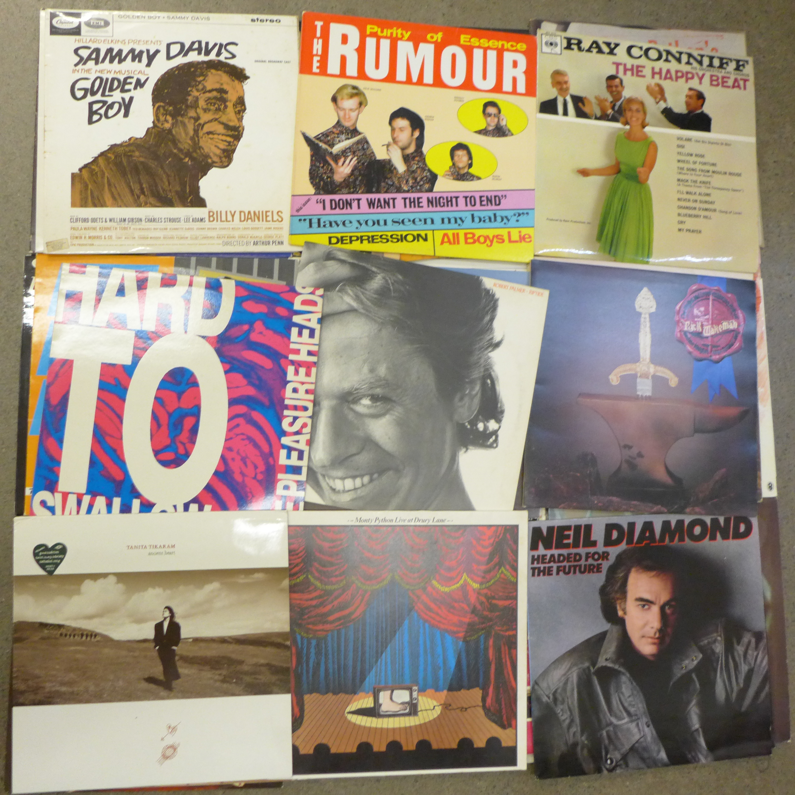 A collection of LP records including Phil Collins, Moody Blues, Robert Palmer, Steve Miller, etc. - Image 3 of 5