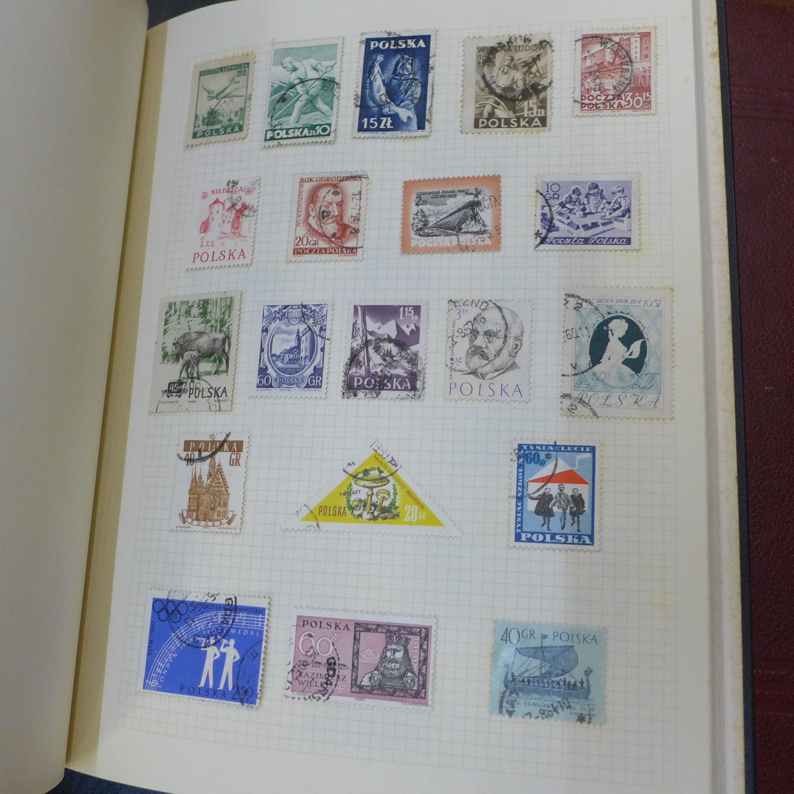 A collection of stamps in albums and some first day covers - Image 9 of 19