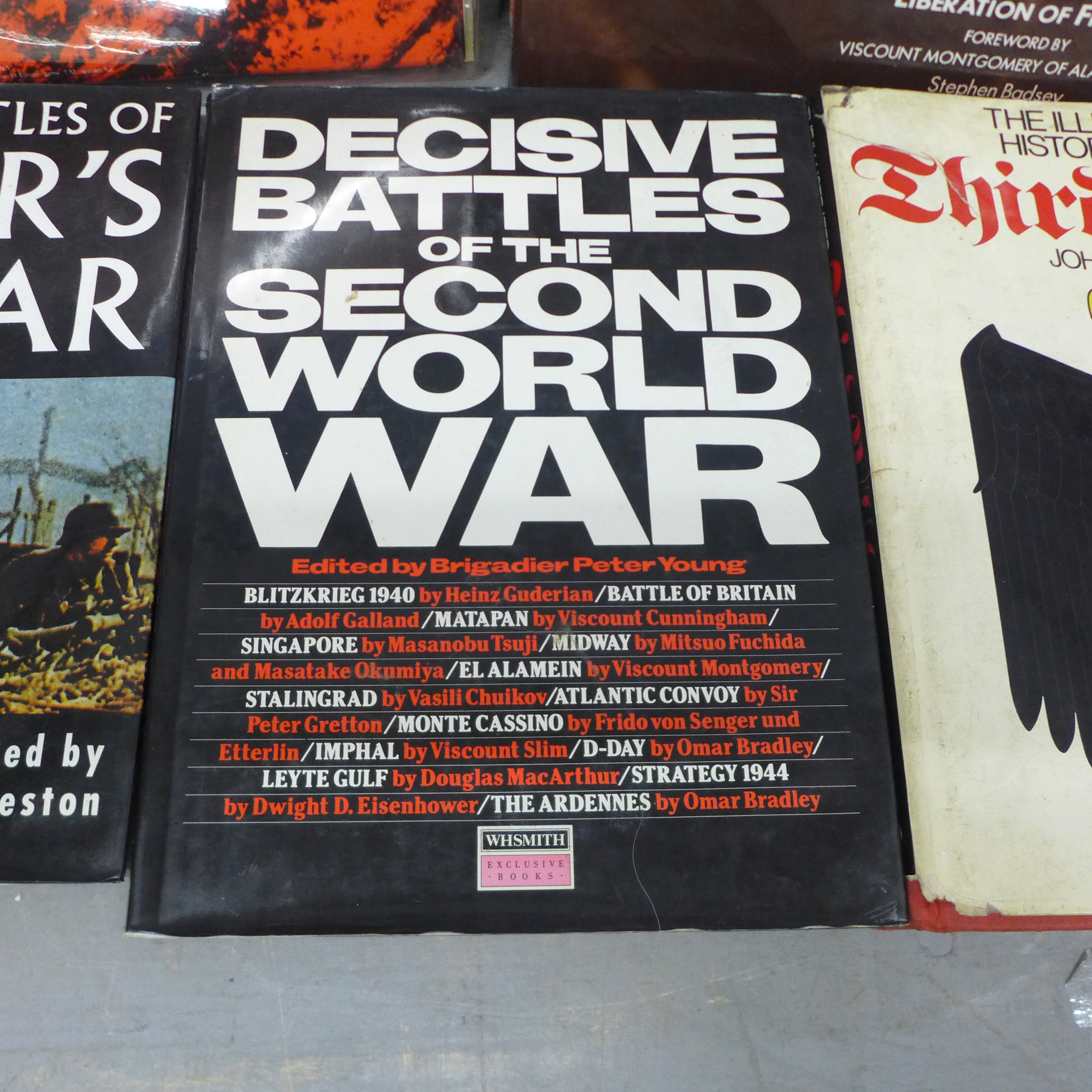 Military books, Chronological Atlas of World War, D-Day, etc, nine in total **PLEASE NOTE THIS LOT - Image 5 of 11