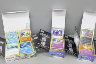 500 x Pokemon cards, including, 30 holographic cards, various sets in collectors boxes