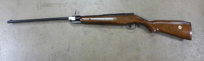 A Webley Falcon .177 air rifle