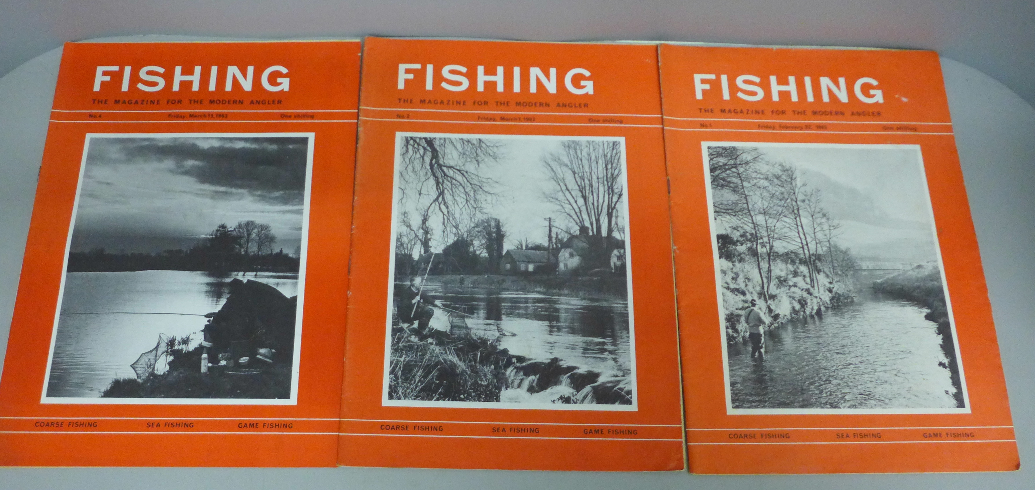 A First Edition of The Angler's Mail Newspaper, Thurs 11 June 1964 and six Editions of Fishing Fri - Image 5 of 7