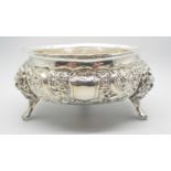 A Victorian silver sweet dish/bowl, 194g, diameter 12cm