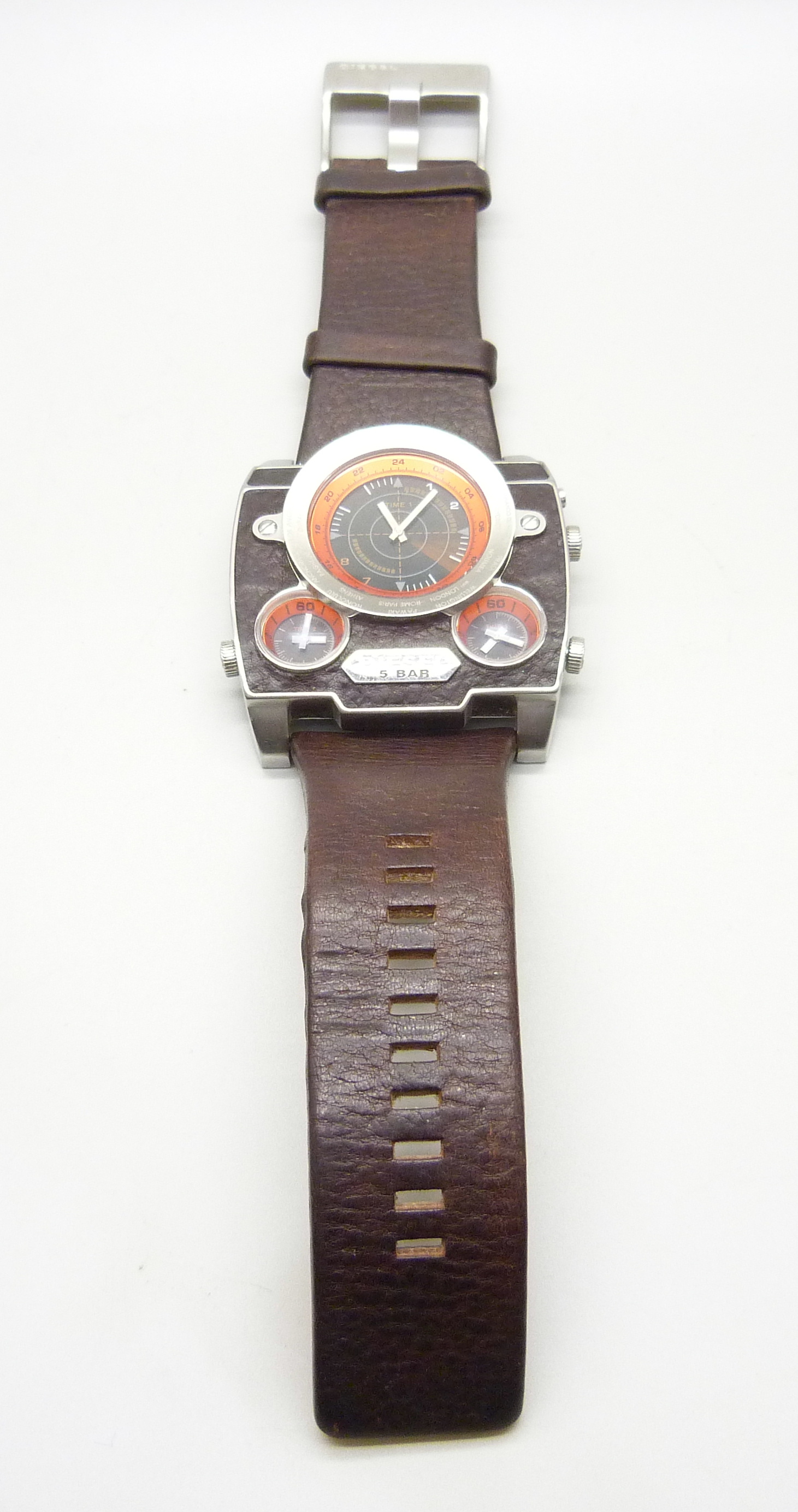 A large Diesel 'Only The Brave' fashion wristwatch - Image 3 of 4