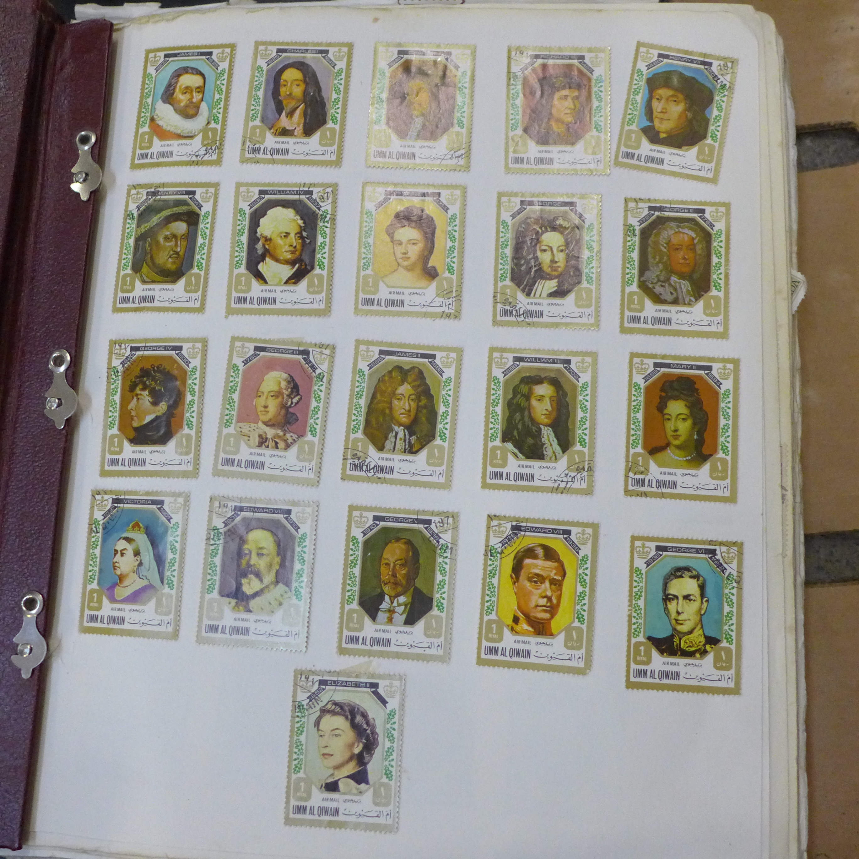 A collection of stamps in albums and some first day covers - Image 11 of 19