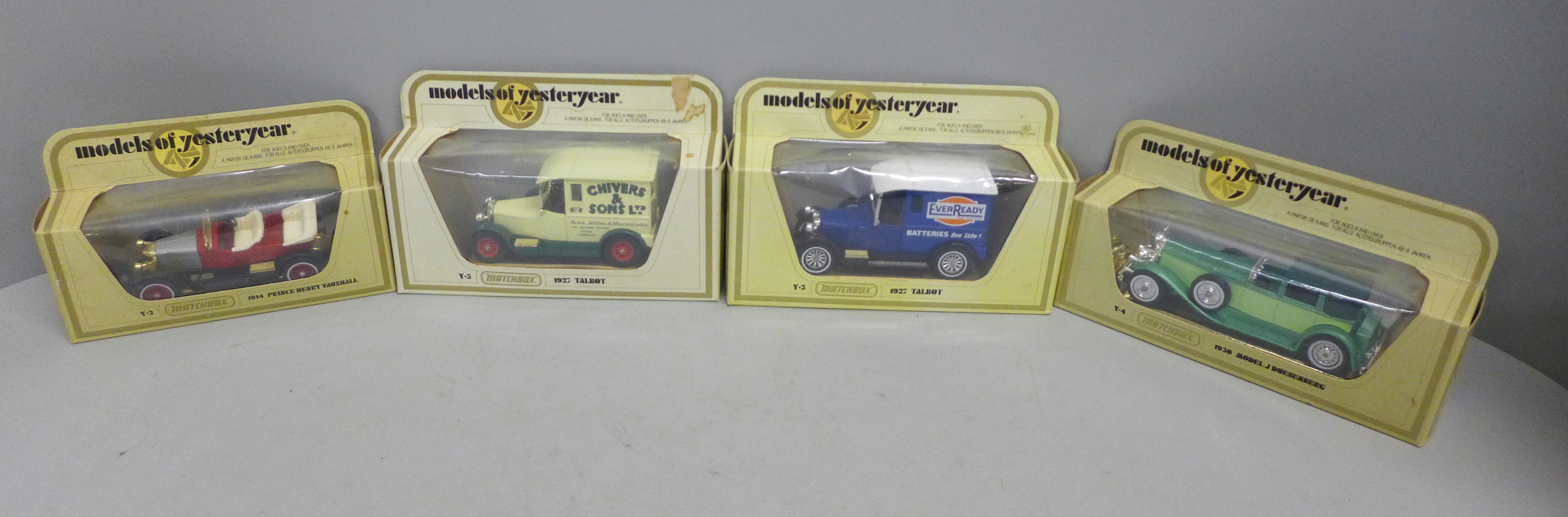 Two boxes of die cast model vehicles, Models of Yesteryear, Days Gone, Corgi, etc - Image 4 of 4