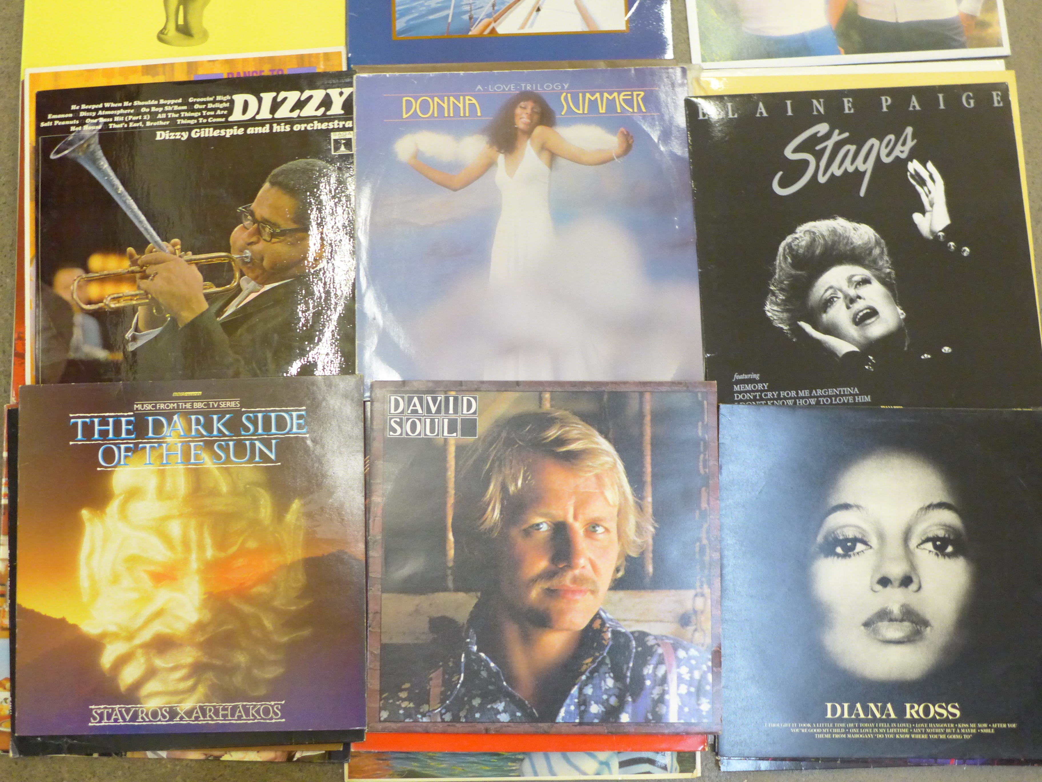 A collection of LP records including Elvis Presley, Lionel Richie, Johnny Cash, etc. - Image 4 of 4