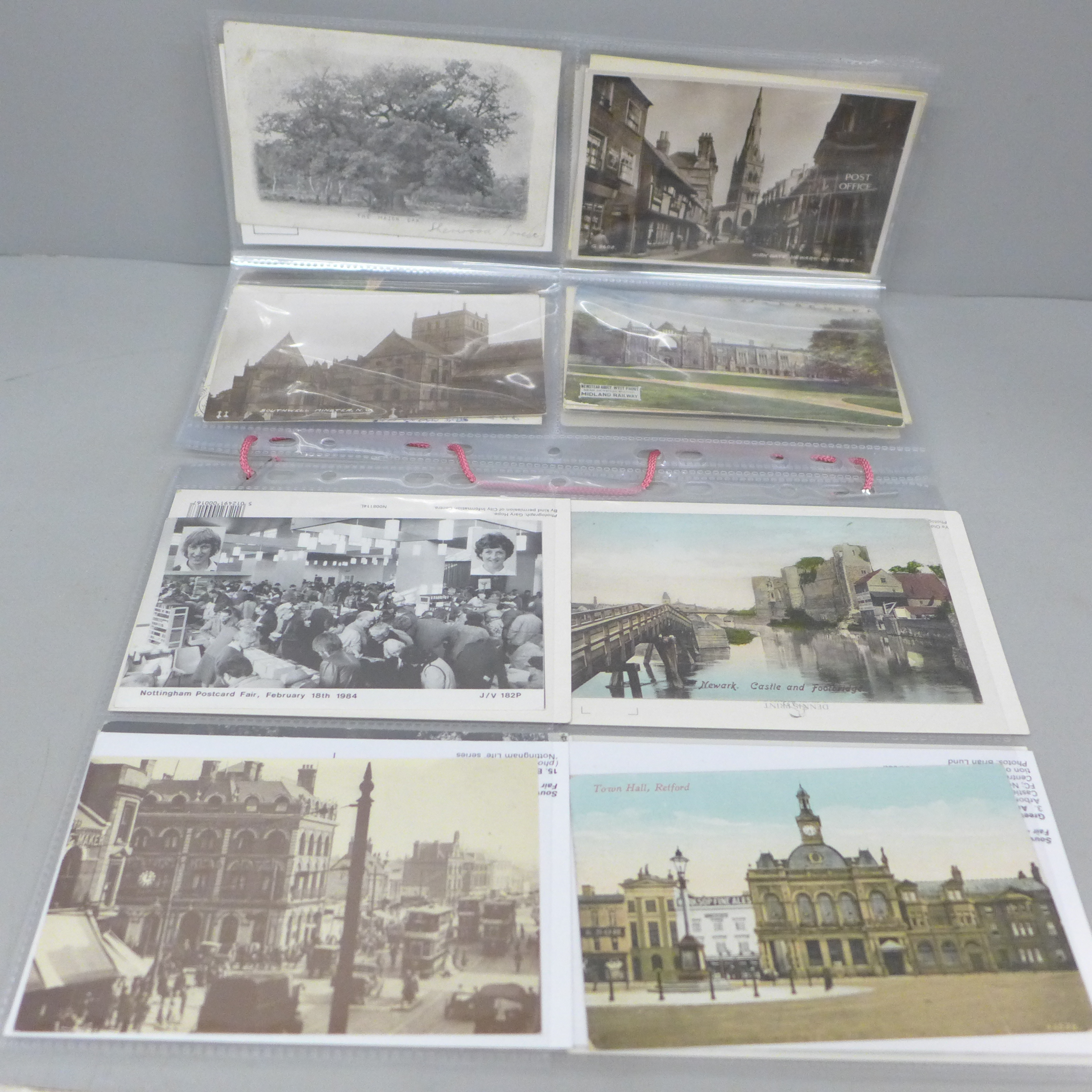 A collection of Nottingham and Shire postcards (56) - Image 5 of 5