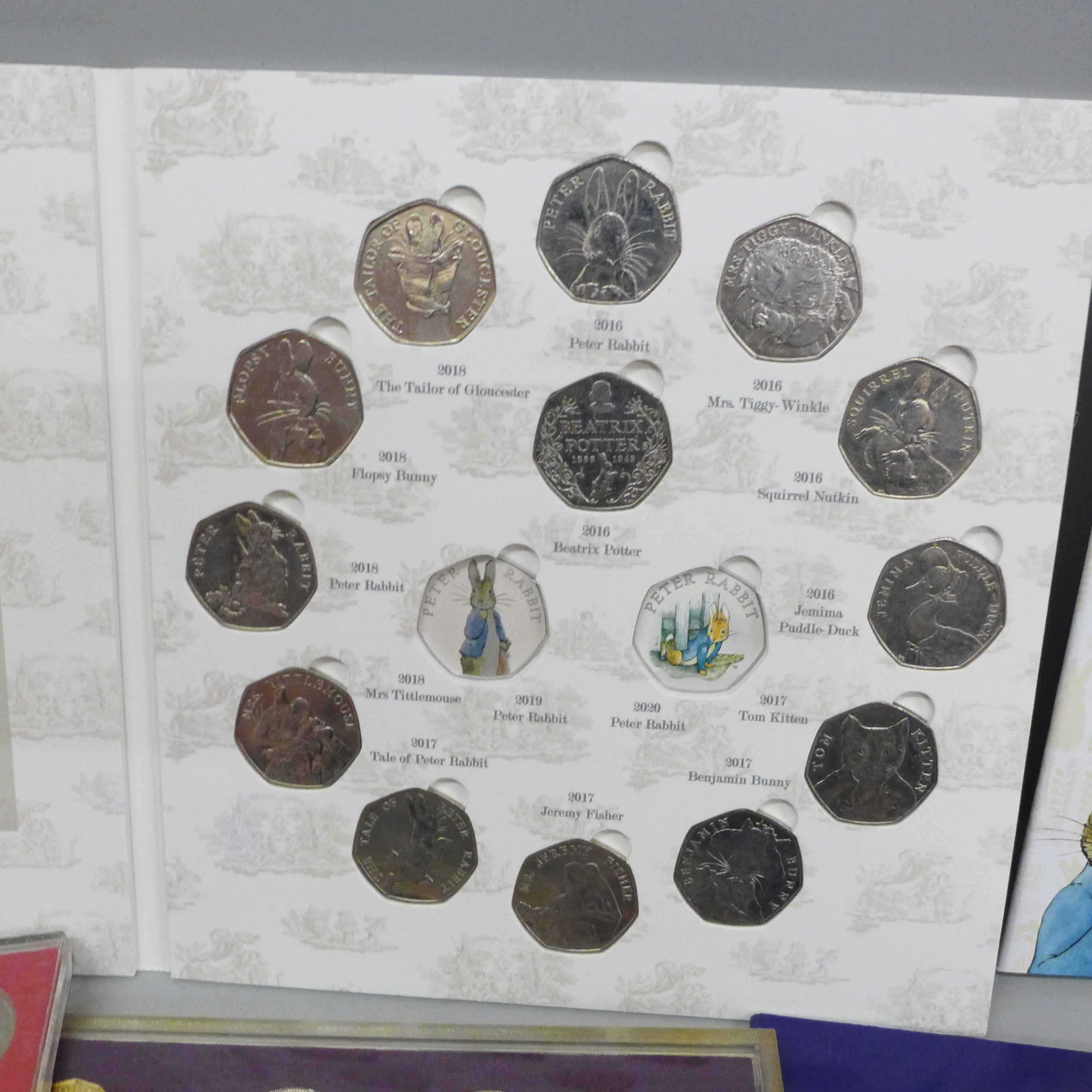 Ten cased coin sets - Image 2 of 4