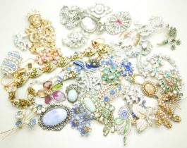 Vintage costume jewellery