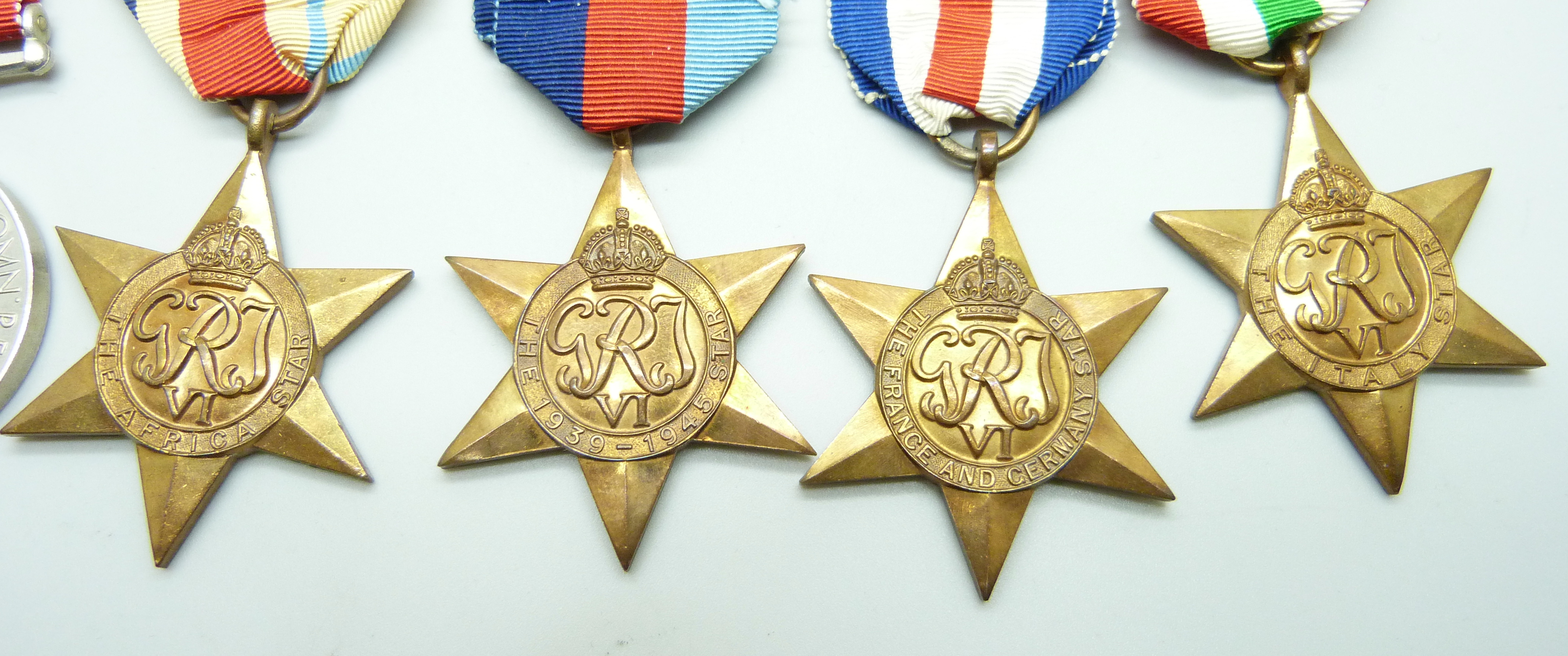 A group of six WWII medals - Image 4 of 6