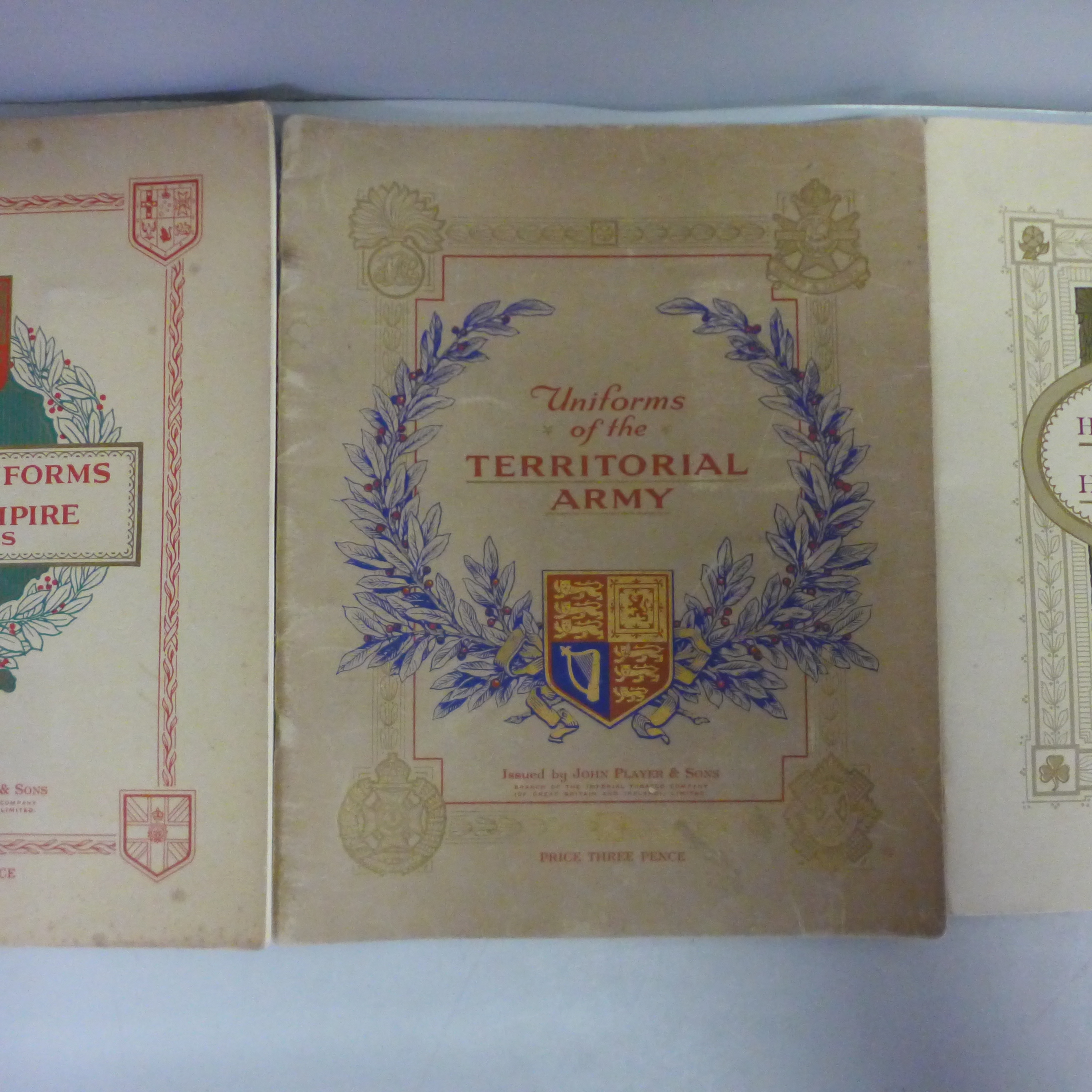 A Players cigarettes set of Birds cards in a picture album, Regimental crests cards in an album, - Image 10 of 11