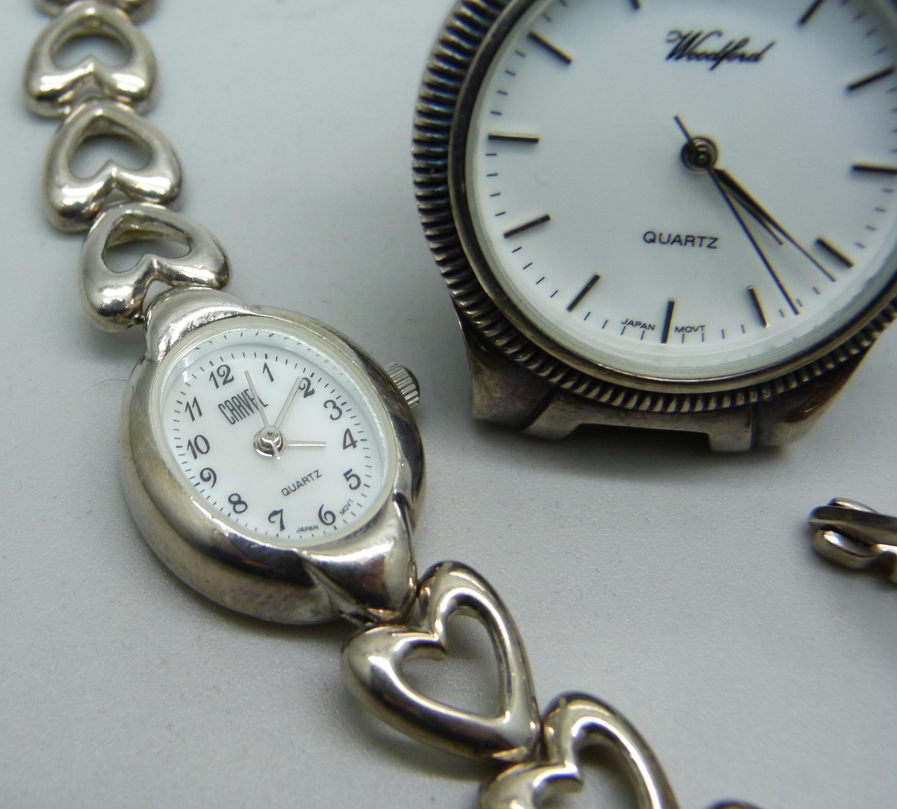 Four silver wristwatches - Image 3 of 4