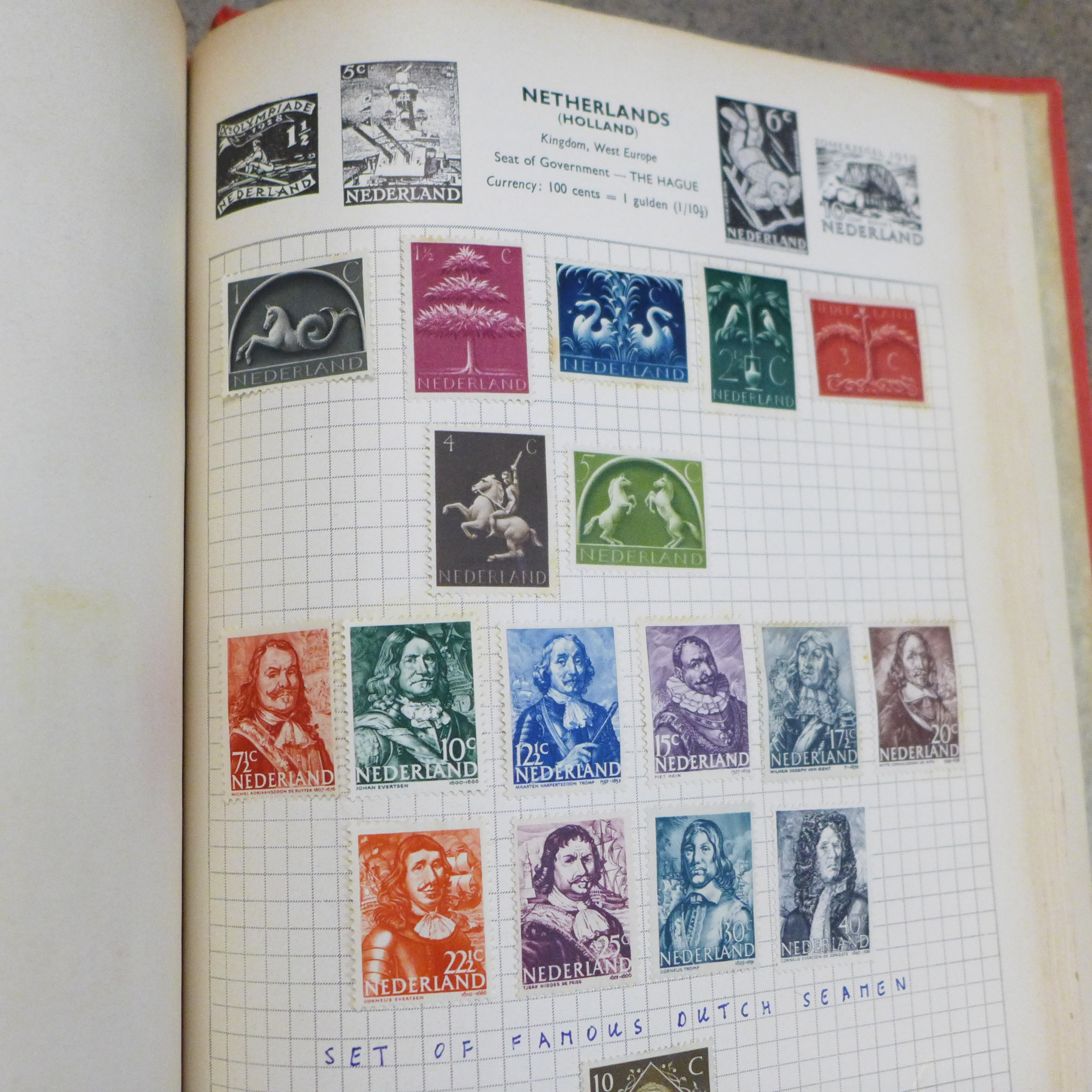 A collection of stamp albums and first day covers including 'Birds & Flowers of the 50 States', - Image 5 of 9