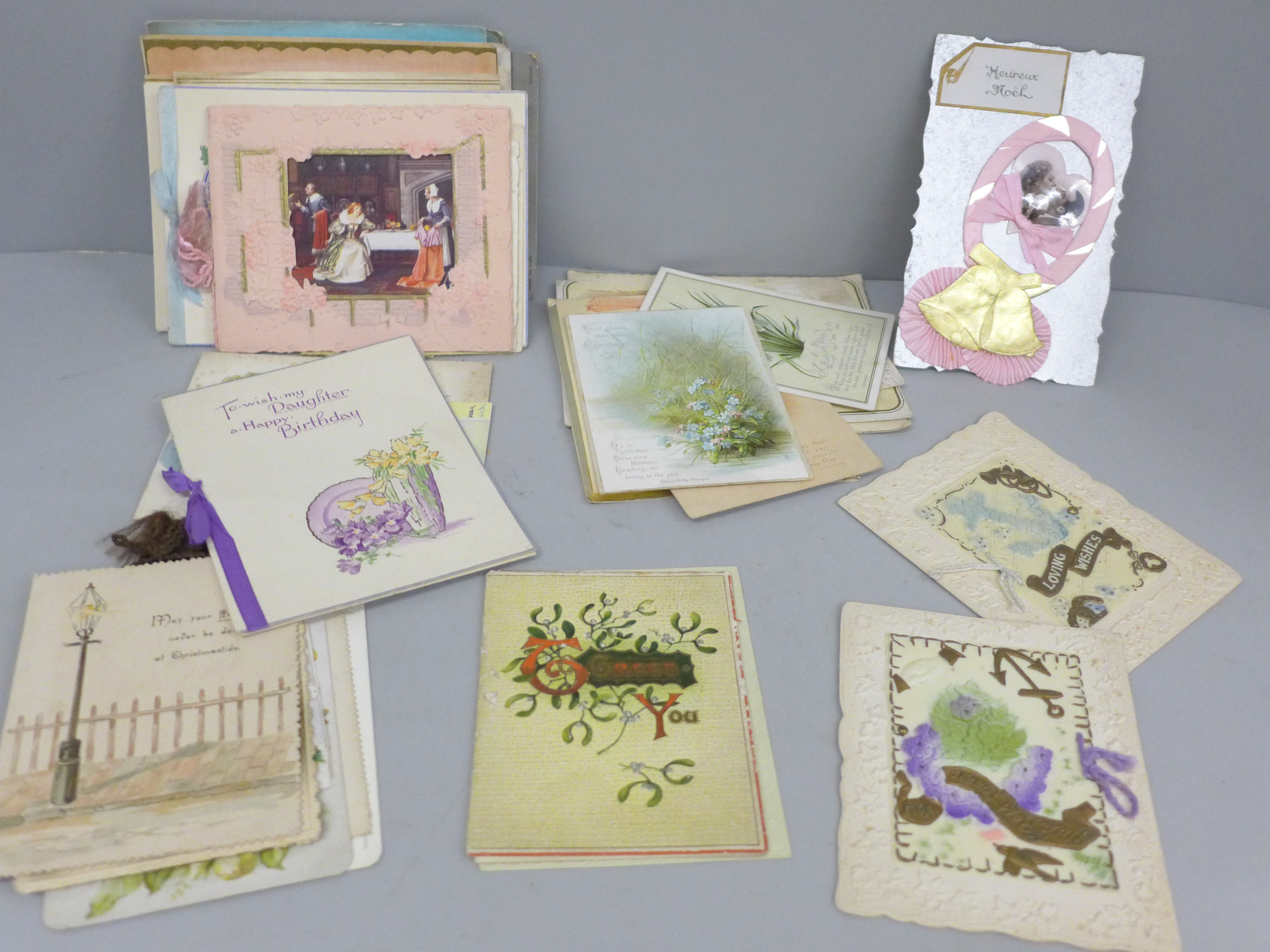 Victorian and later greetings cards - Image 2 of 2