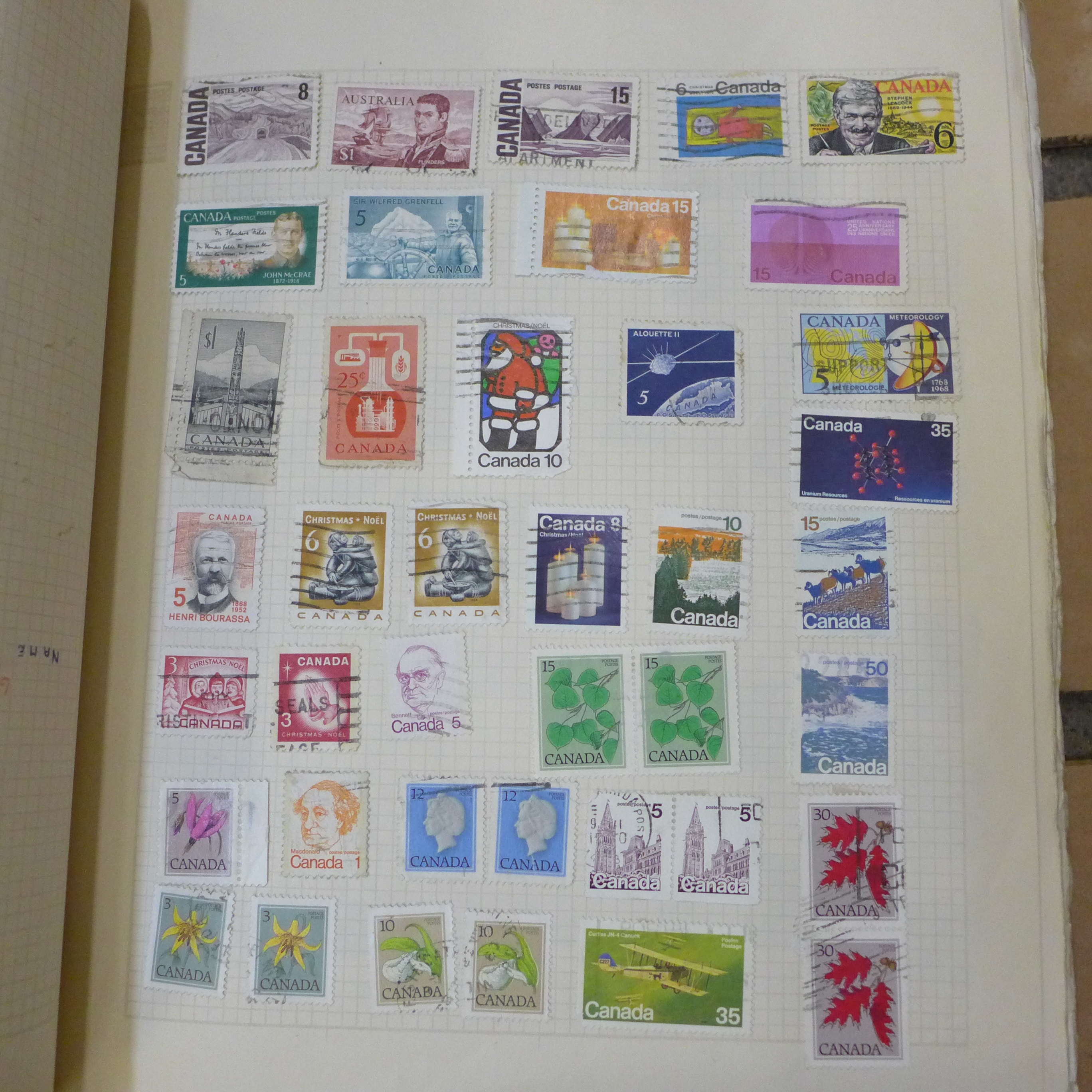 A collection of stamps in albums and some first day covers - Image 14 of 19