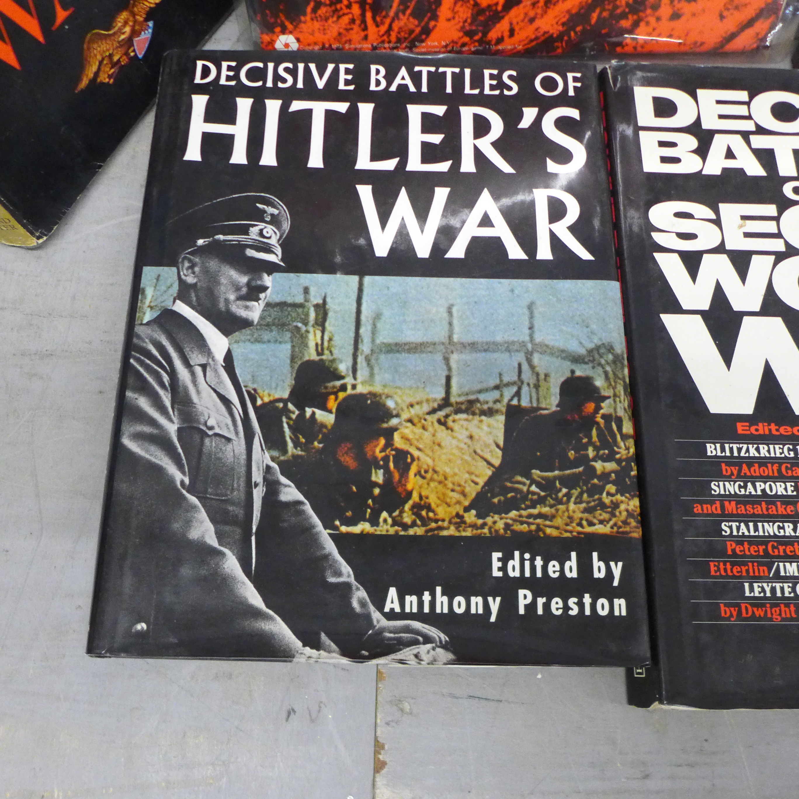 Military books, Chronological Atlas of World War, D-Day, etc, nine in total **PLEASE NOTE THIS LOT - Image 6 of 11