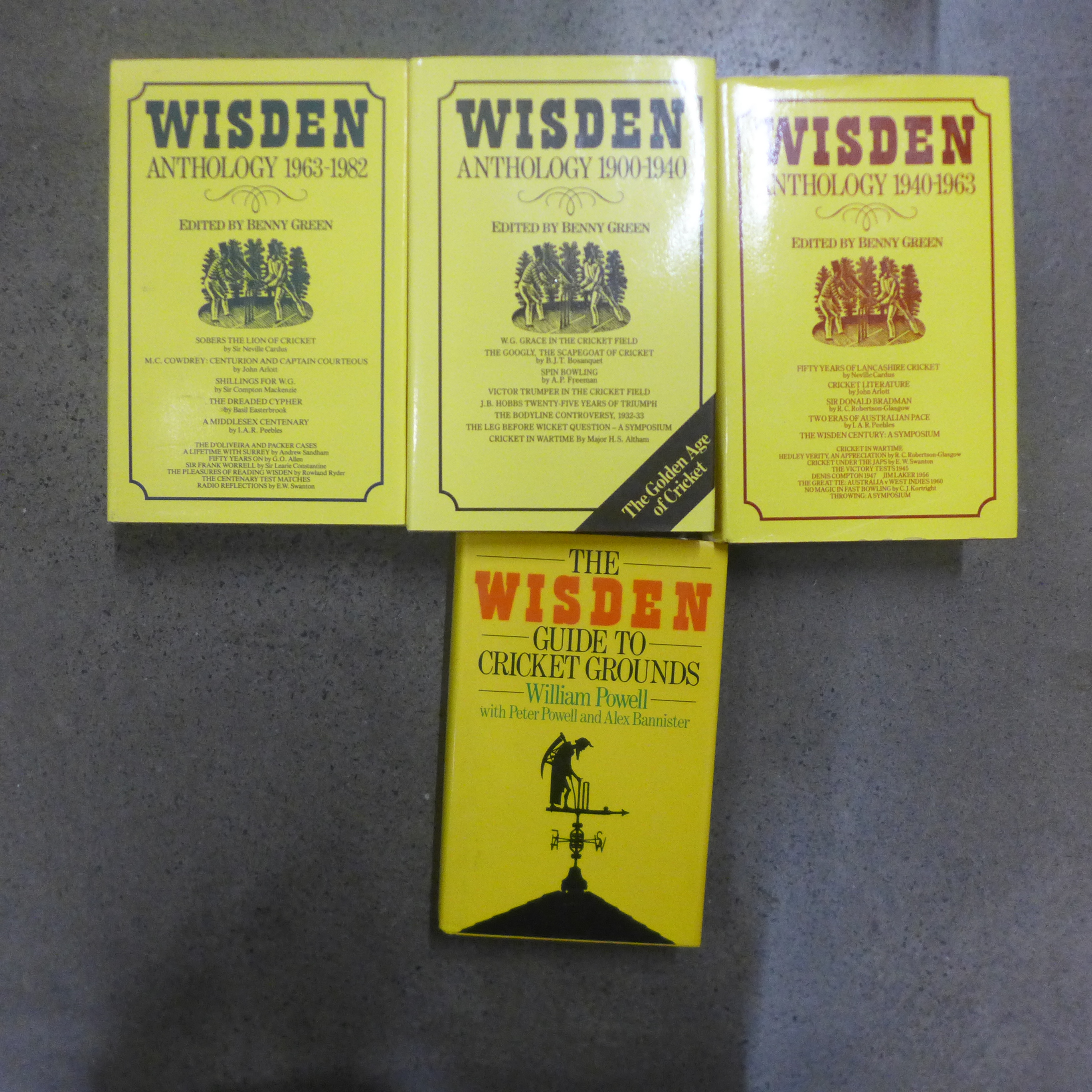 Wisden Cricketers Almanacs large collection, 1979 onwards and anthology's 1900-1982 **PLEASE NOTE - Image 4 of 5