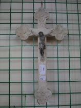 A French wooden crucifix