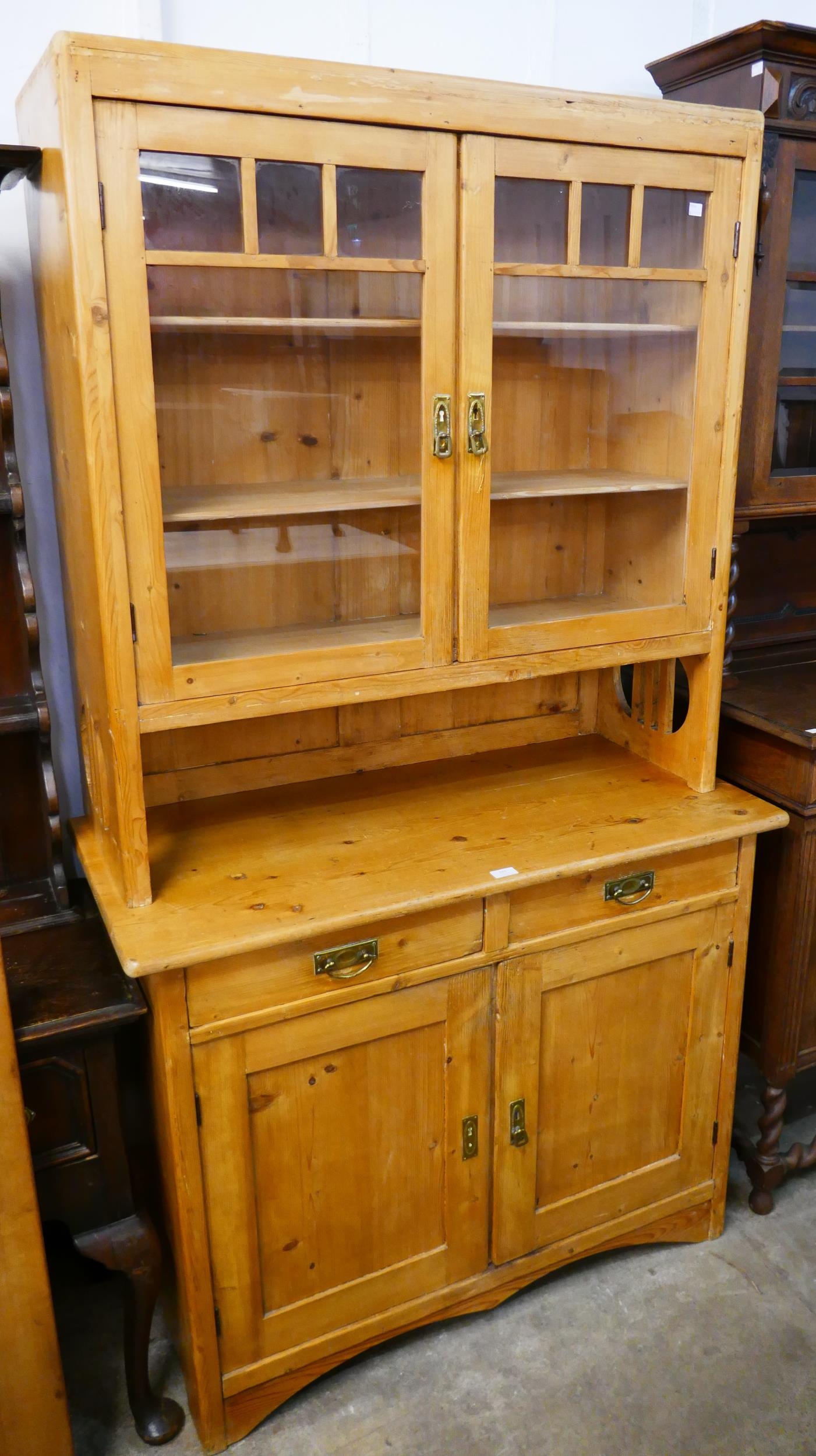 A 19th Century pine dresser