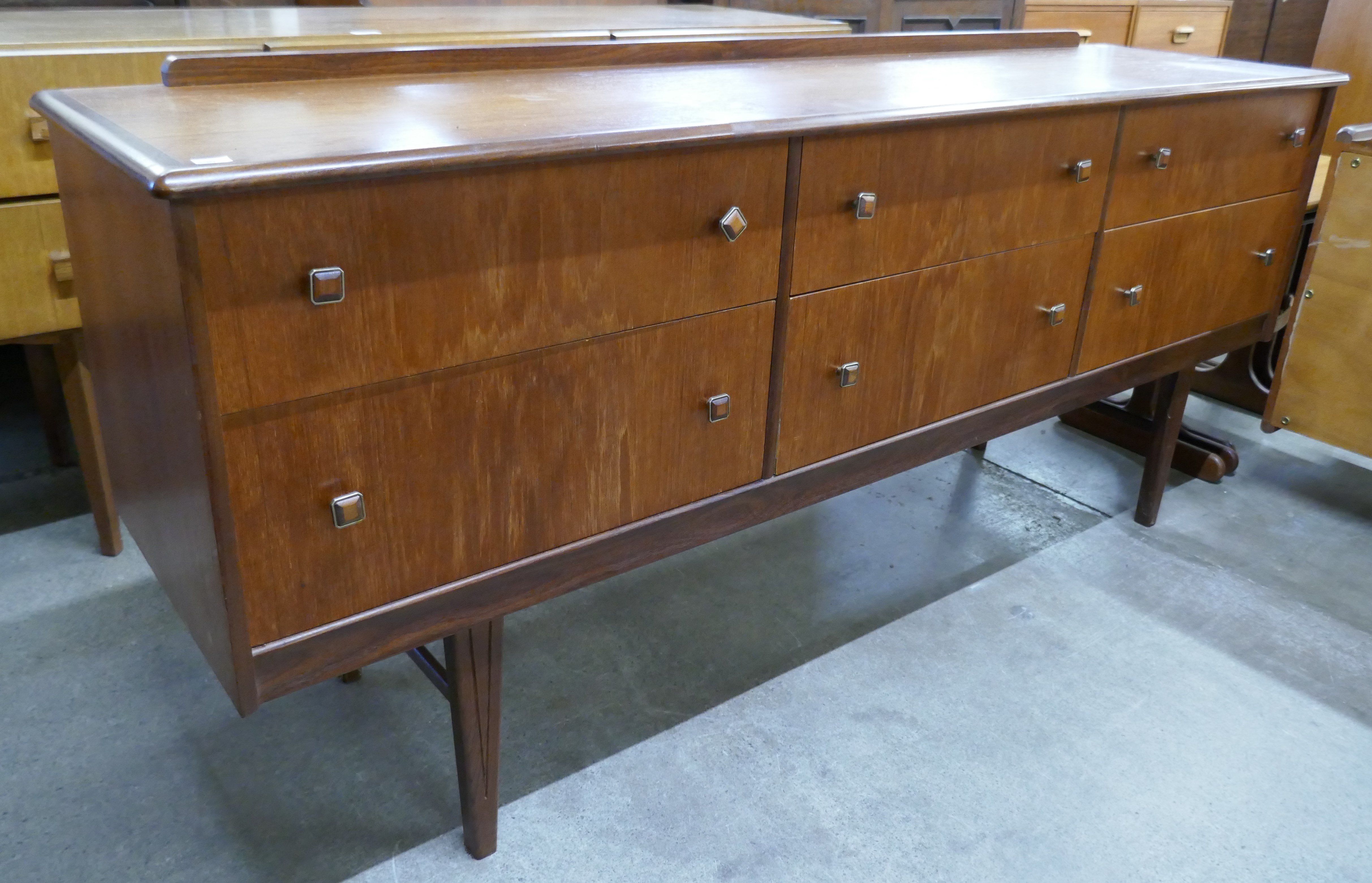 A Homeworthy teak sideboard