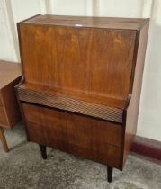 An Elliotts of Newbury teak bureau