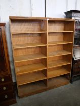 A large Mid Century bookcase
