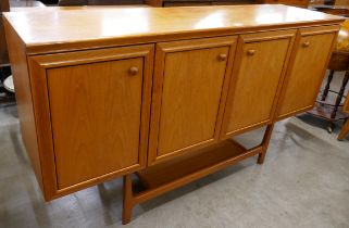 A teak sideboard